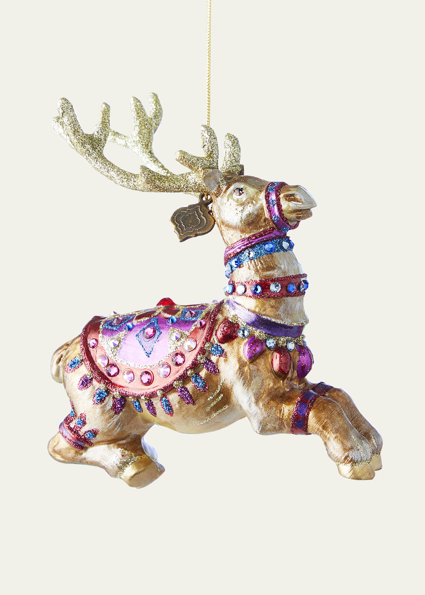 Jay Strongwater Leader of the Pack Christmas Ornament