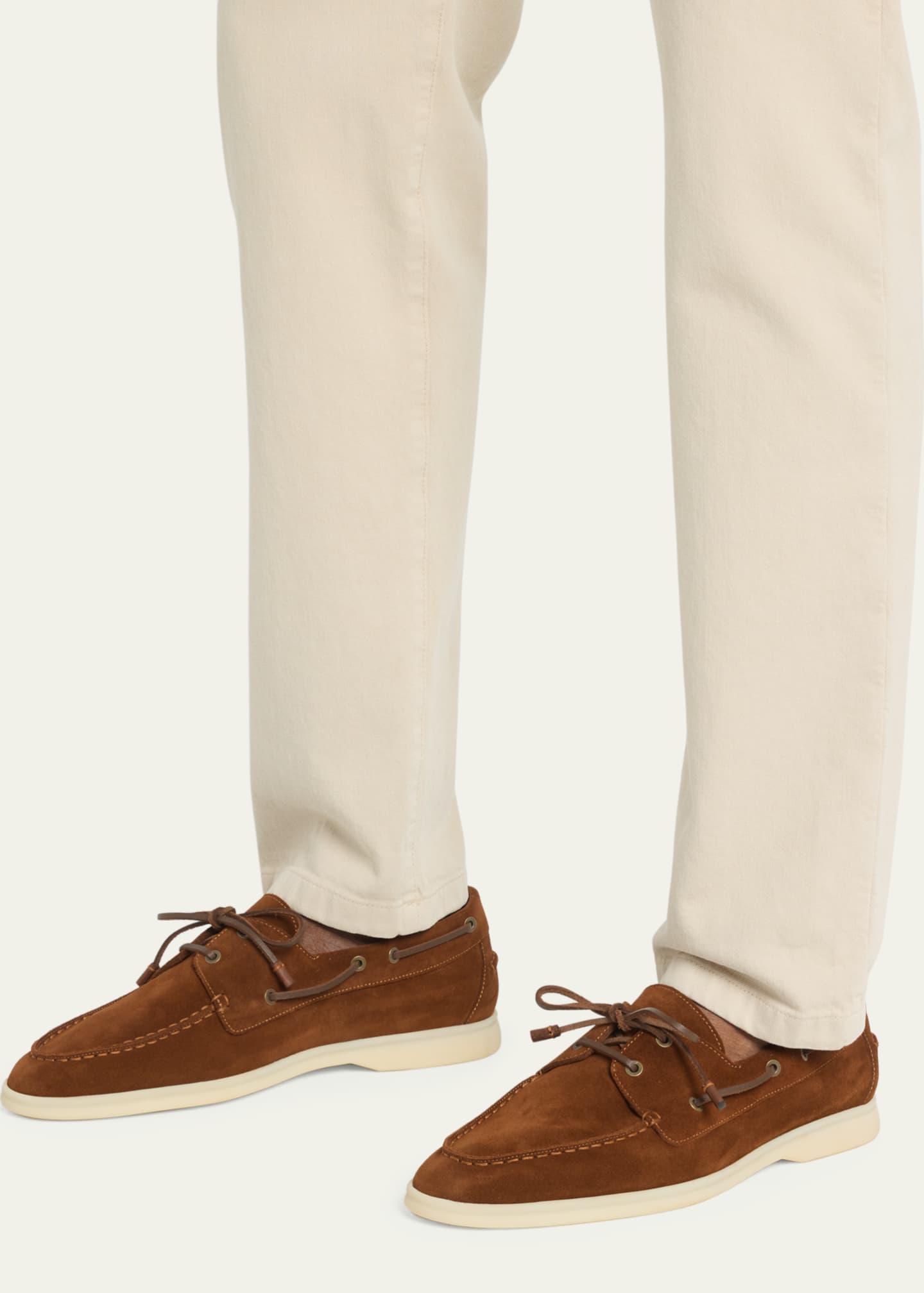 Loro piana suede shoes top