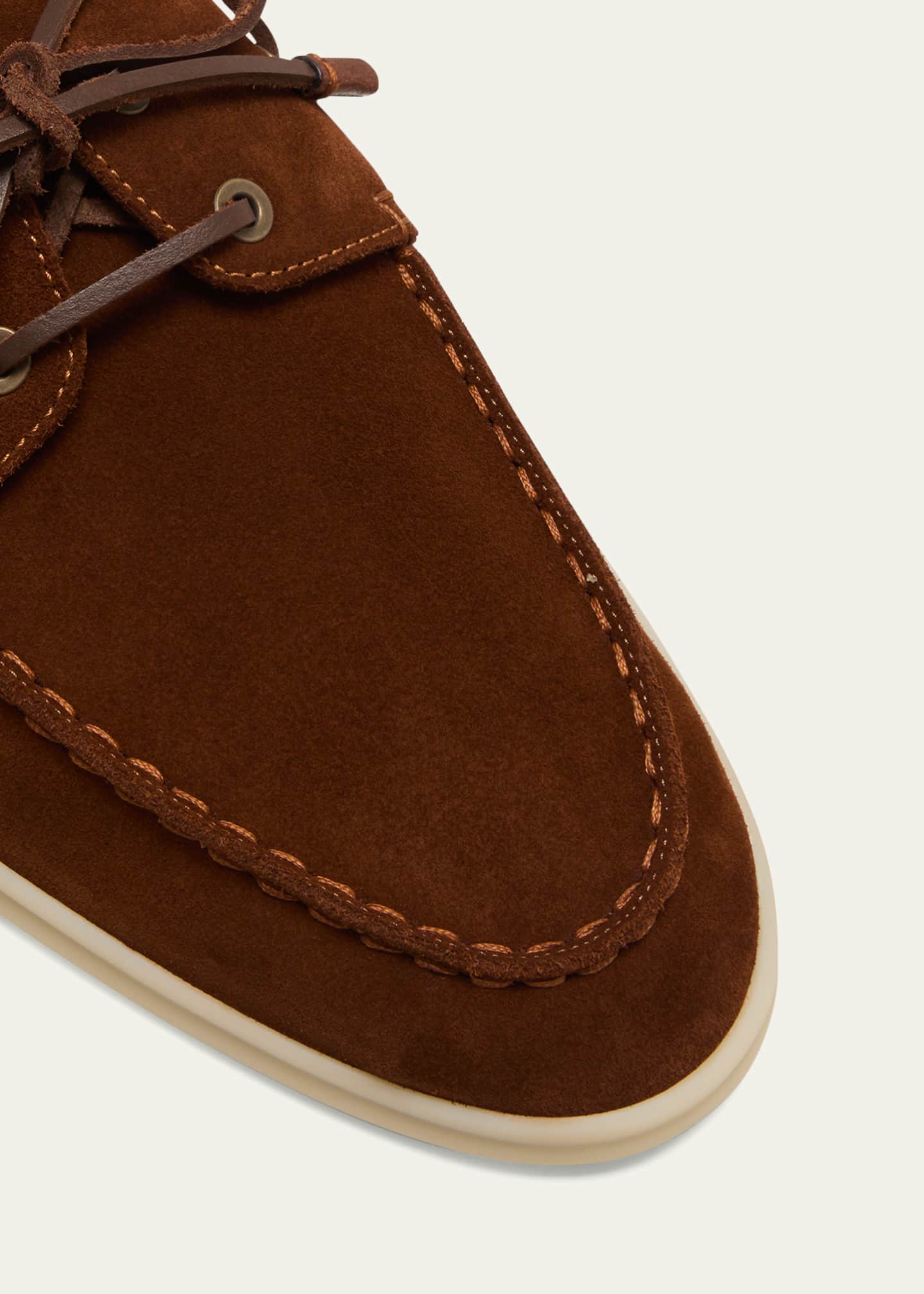 Mens suede outlet boat shoes