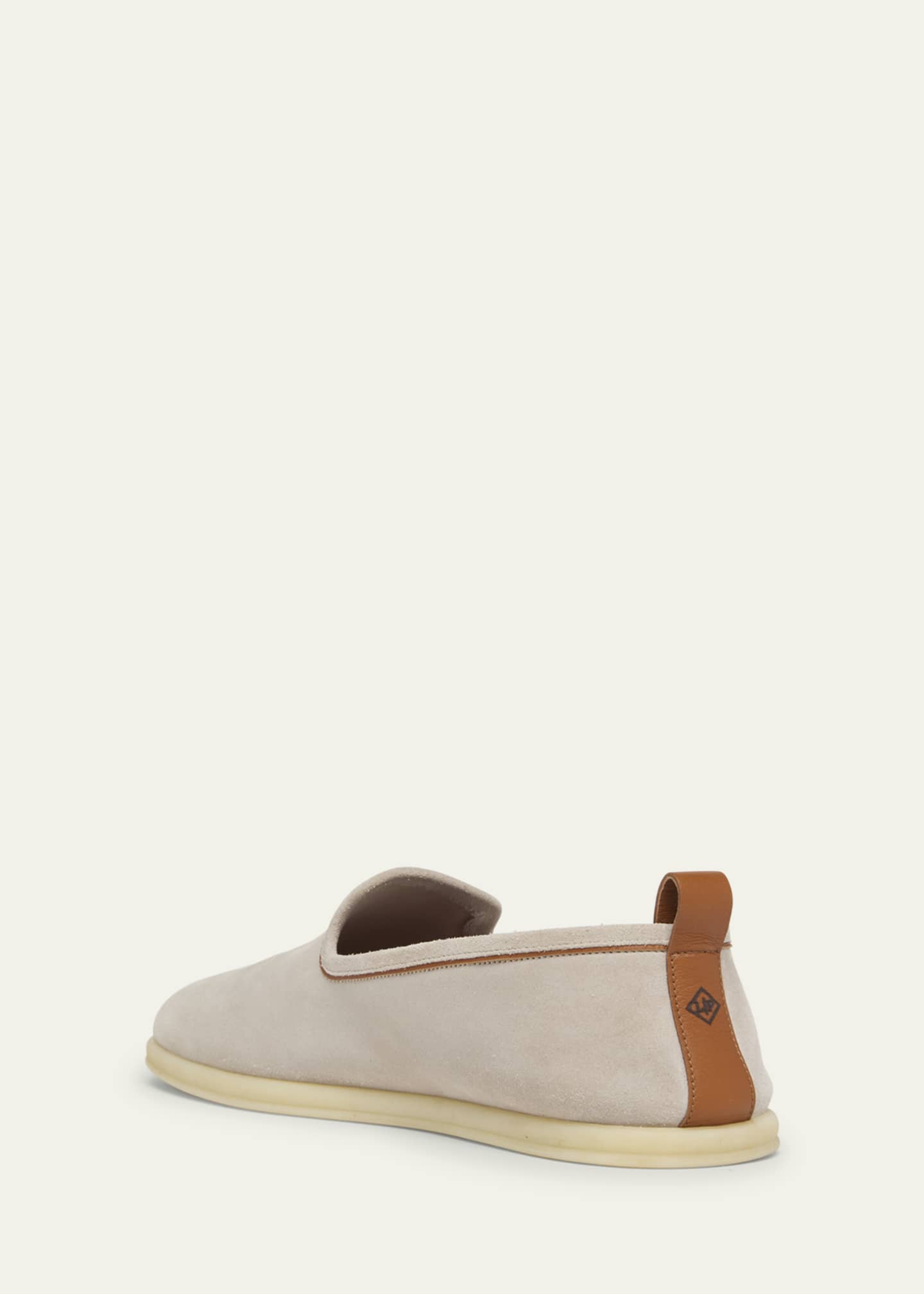 Loro Piana Men's Venice Walk Suede Loafers Image 4 of 4