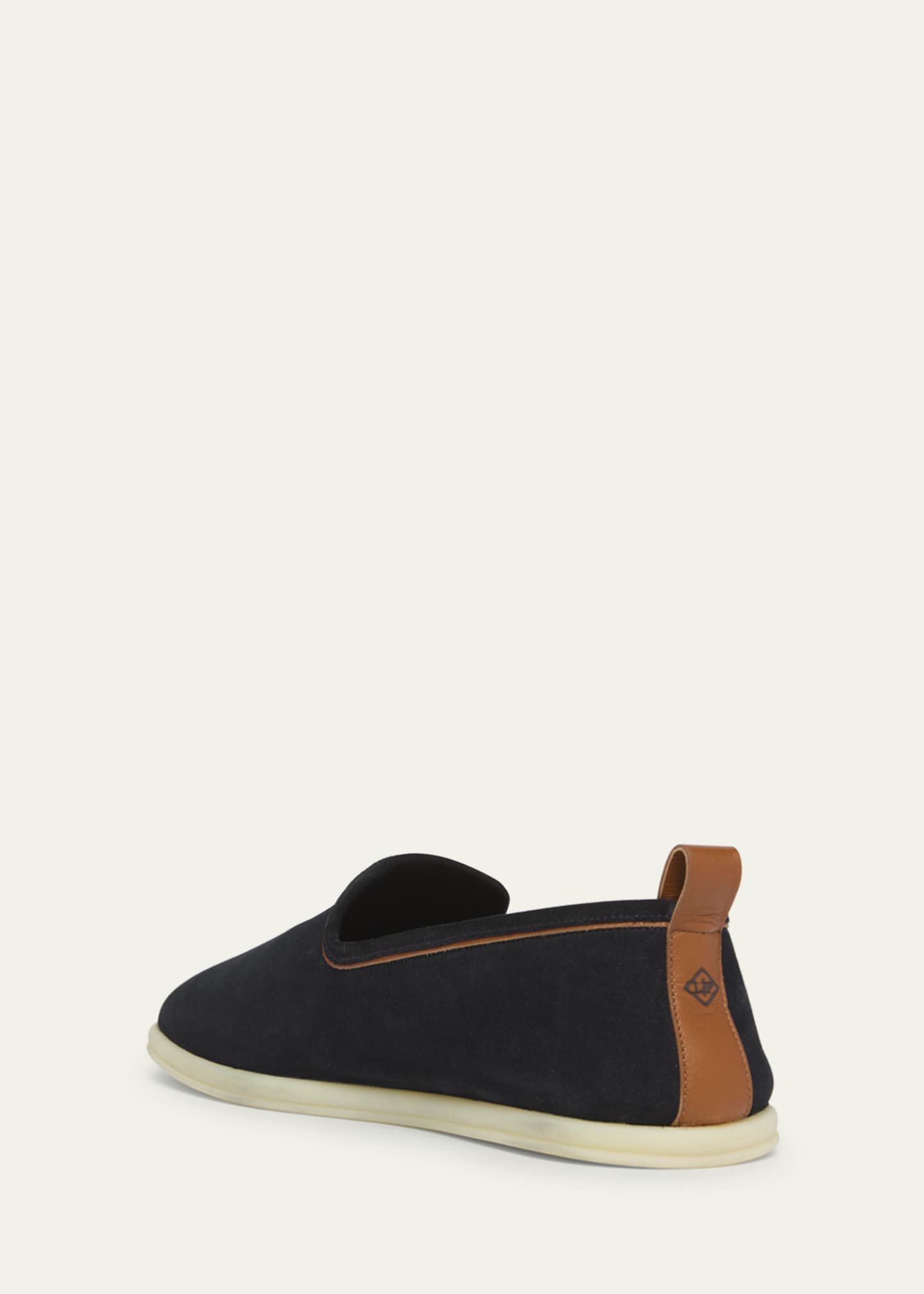 Loro Piana Men's Venice Walk Suede Loafers Image 4 of 5