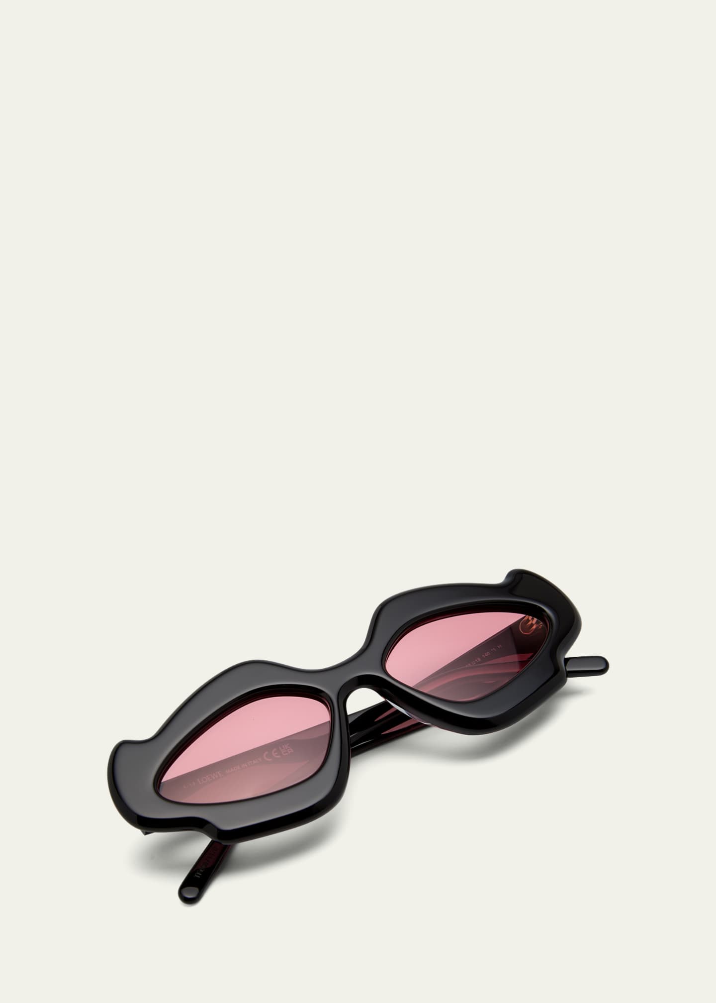 Flame Cat-Eye Sunglasses