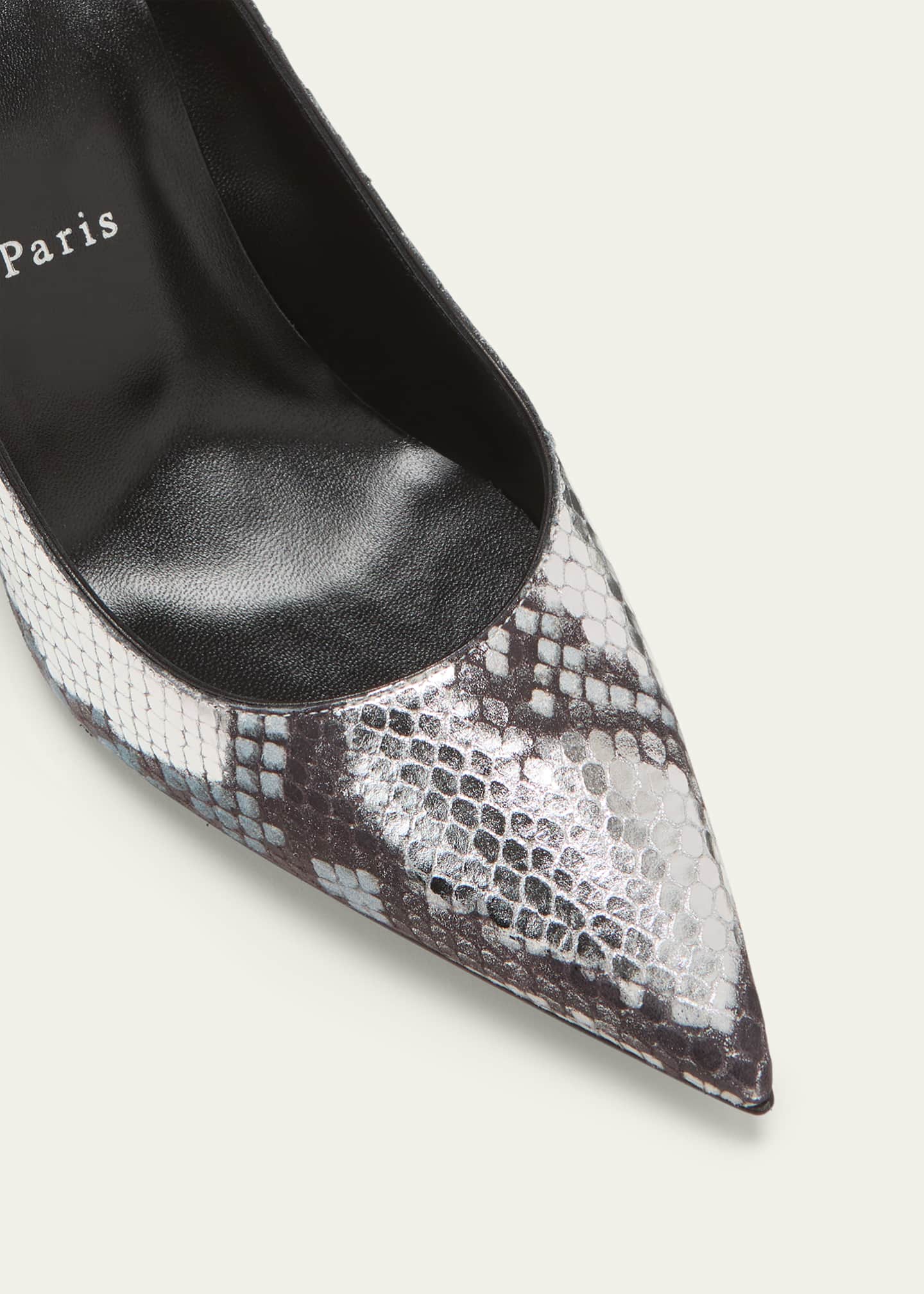 White snakeskin hot sale louboutins