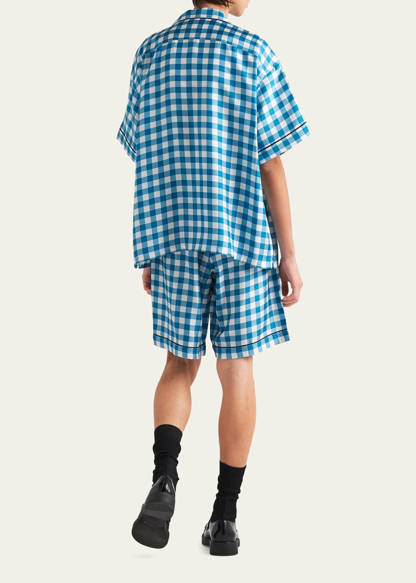 Prada camp shirt deals