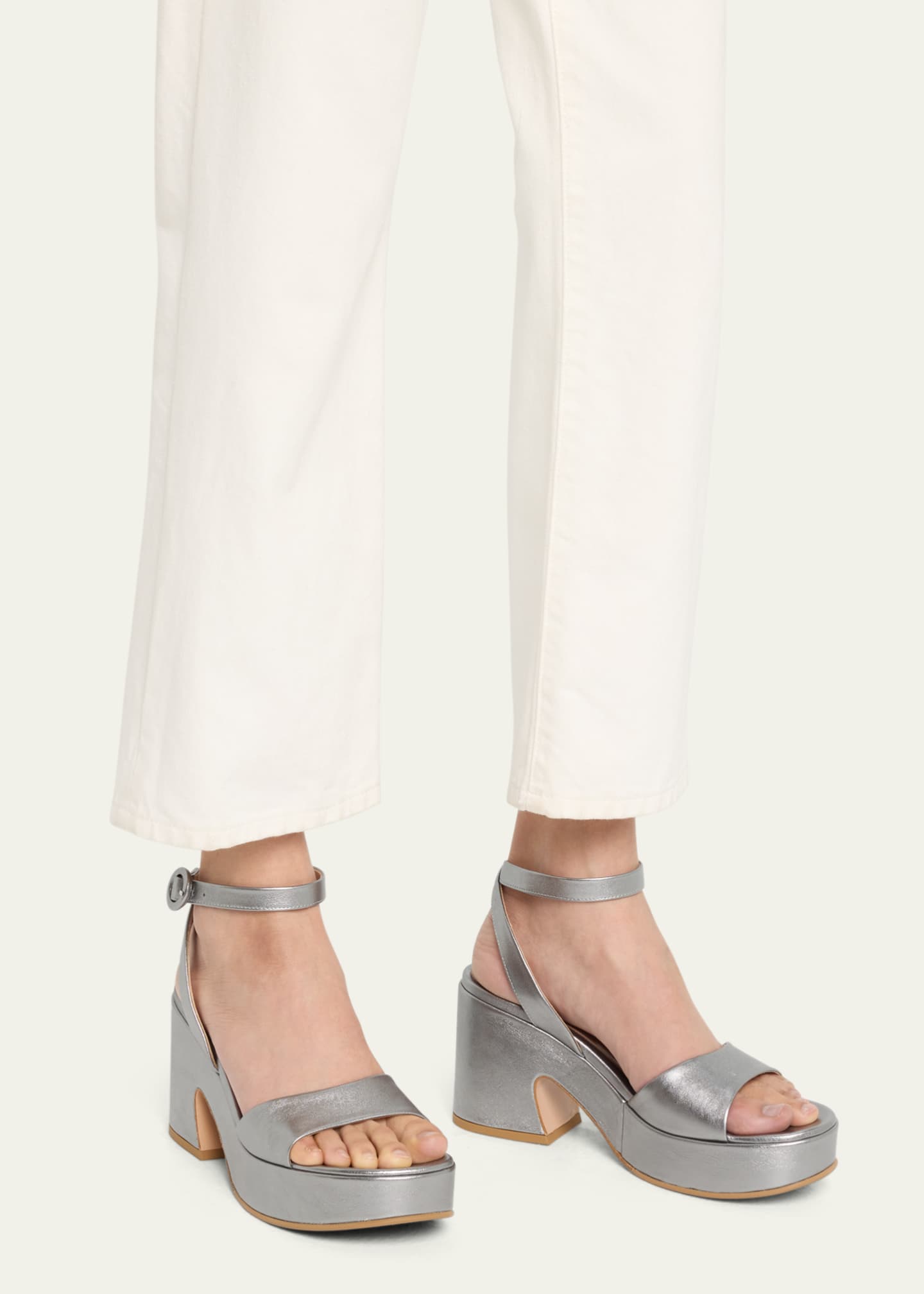 Cross strap platform sandals clearance