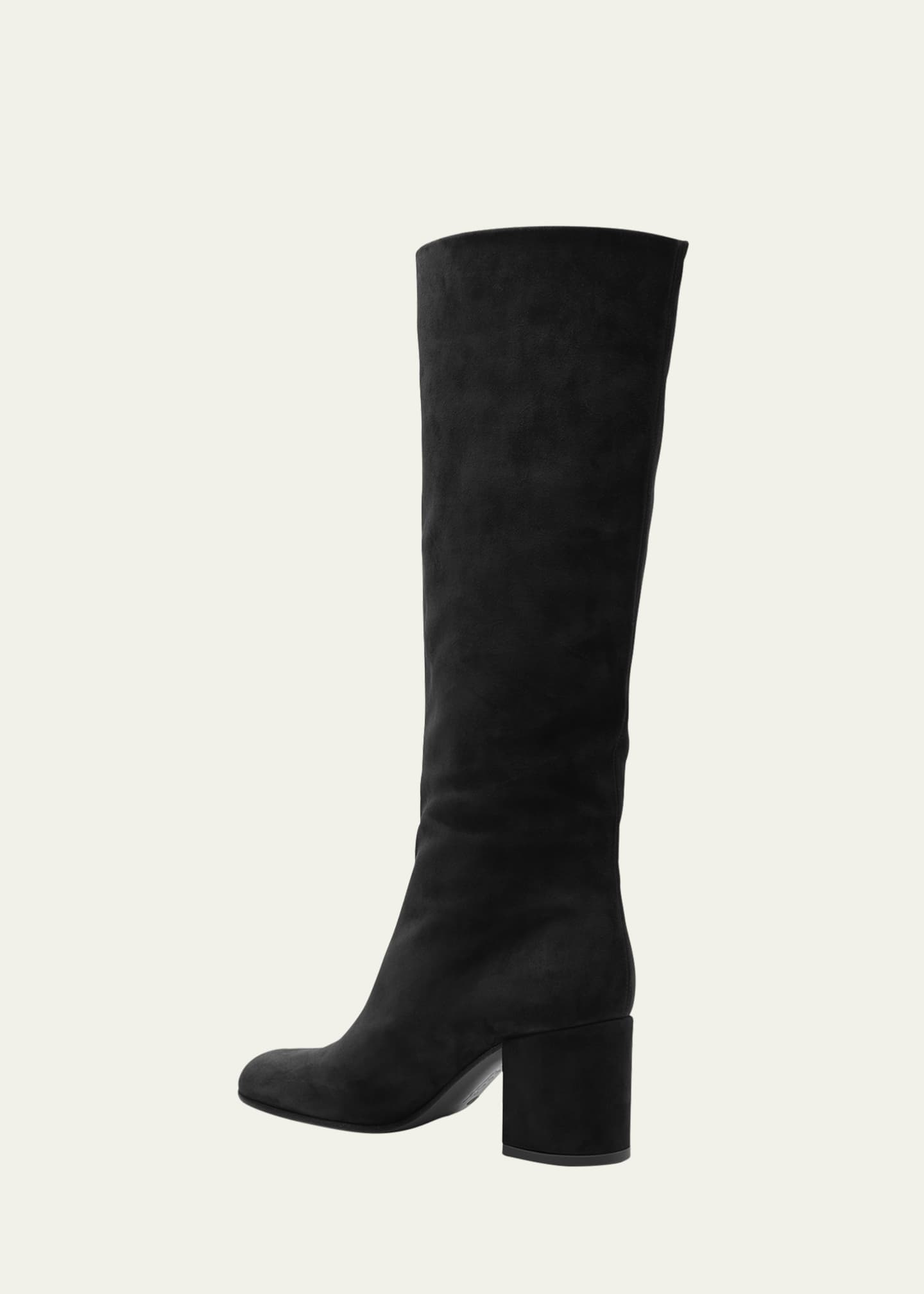 Gianvito rossi suede knee boots sale