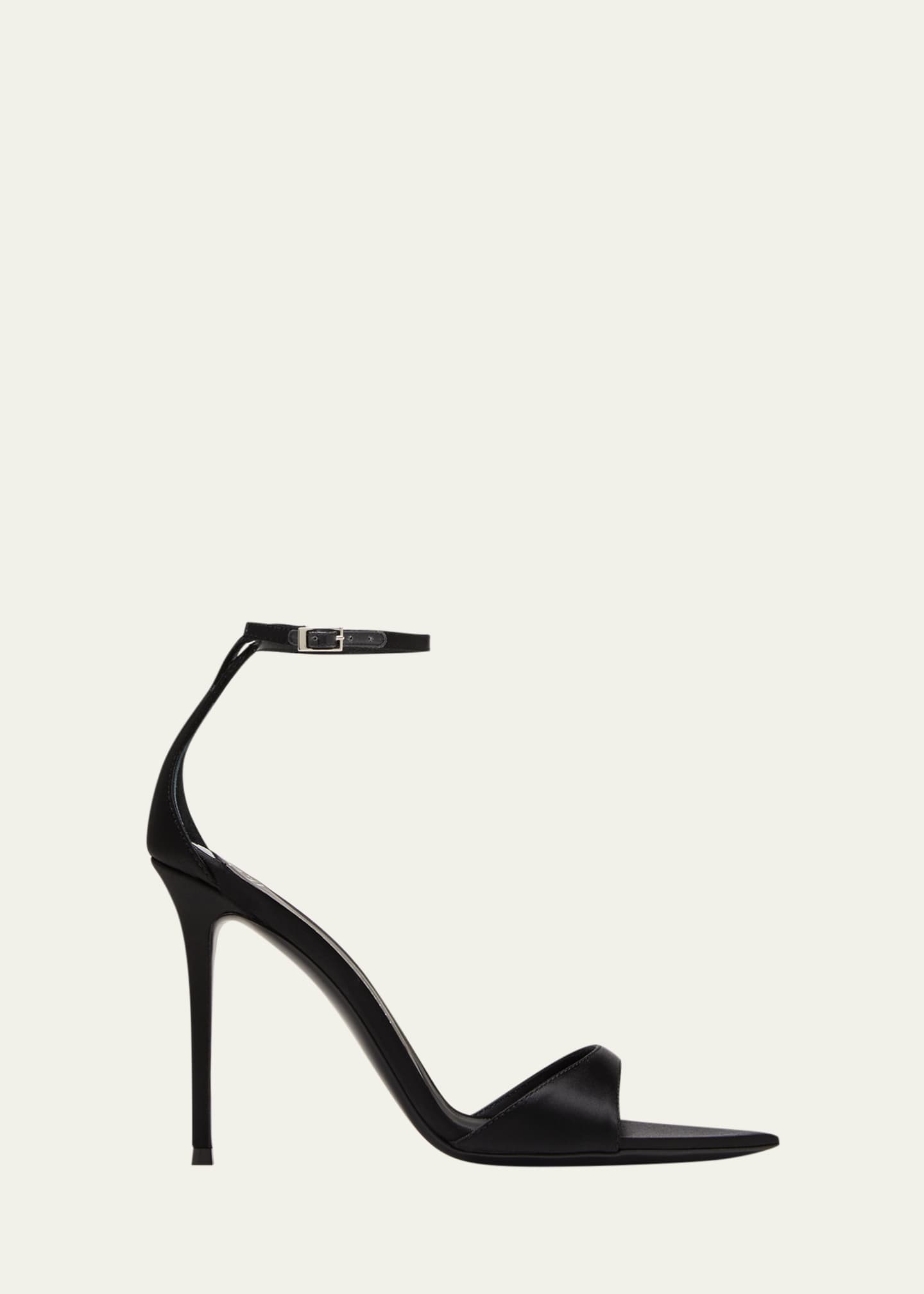 Ansættelse Valnød sandsynligt Giuseppe Zanotti Intrigo Satin Ankle-Strap Sandals - Bergdorf Goodman