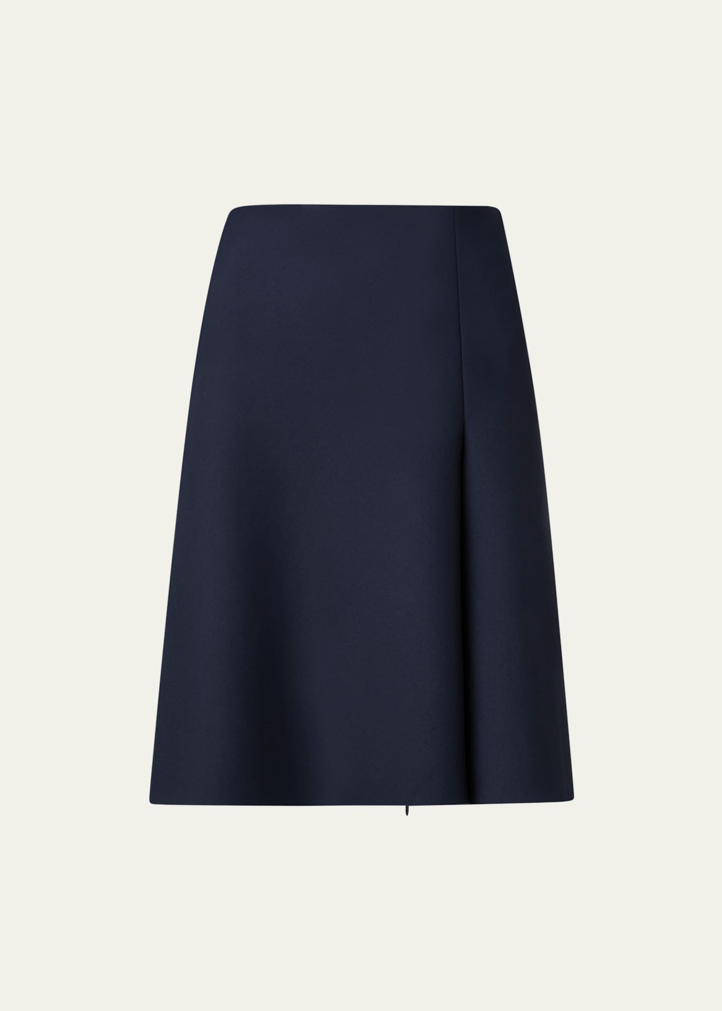 Navy A-Line Skirt