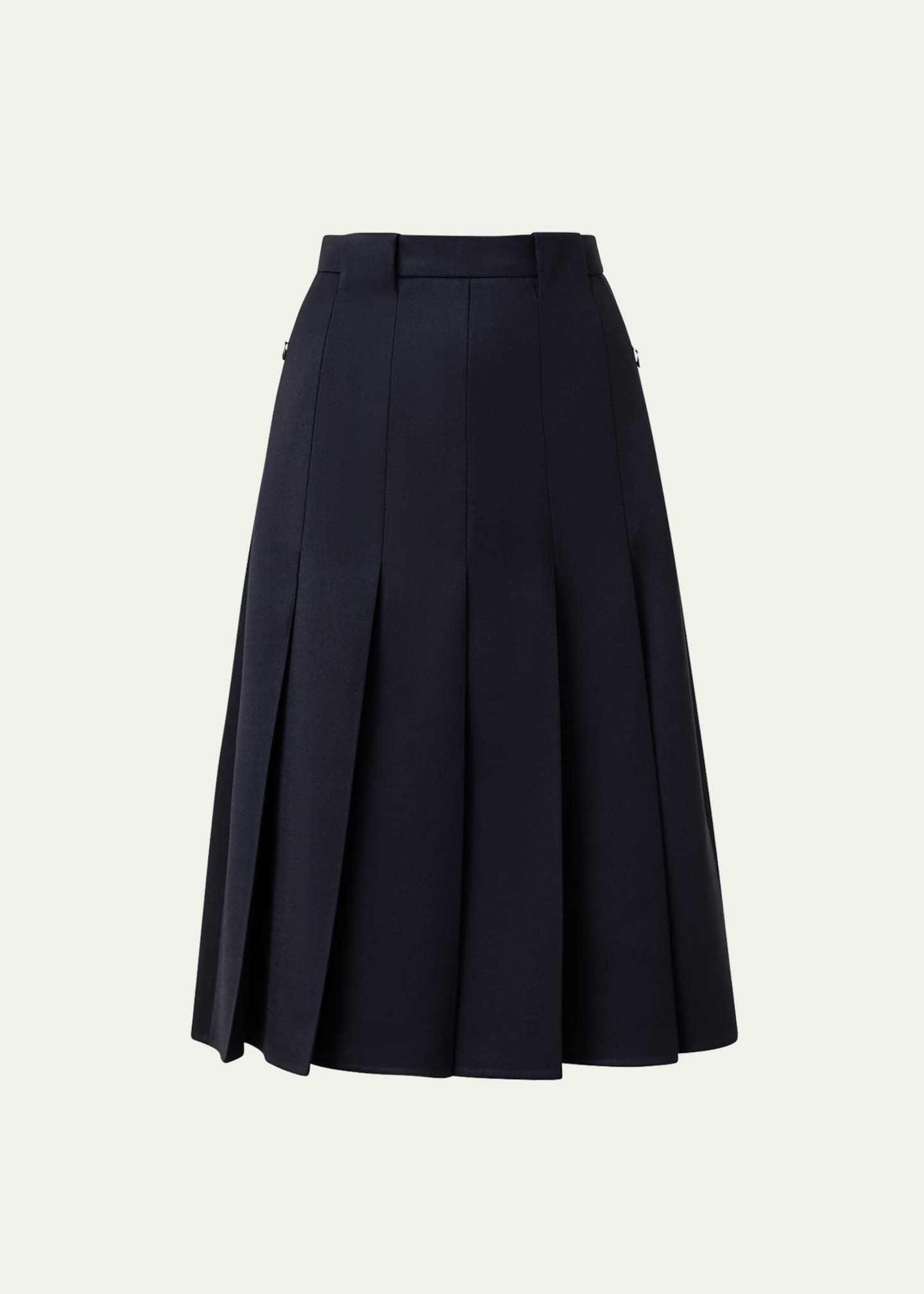 Texture Flared Skirt