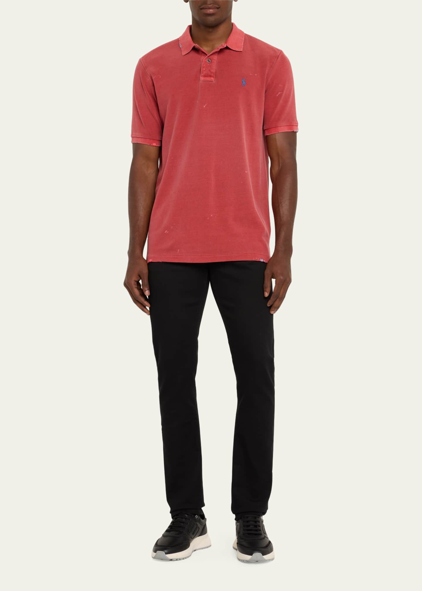 Polo Ralph Lauren Men's Weathered Polo Shirt Image 2 of 5