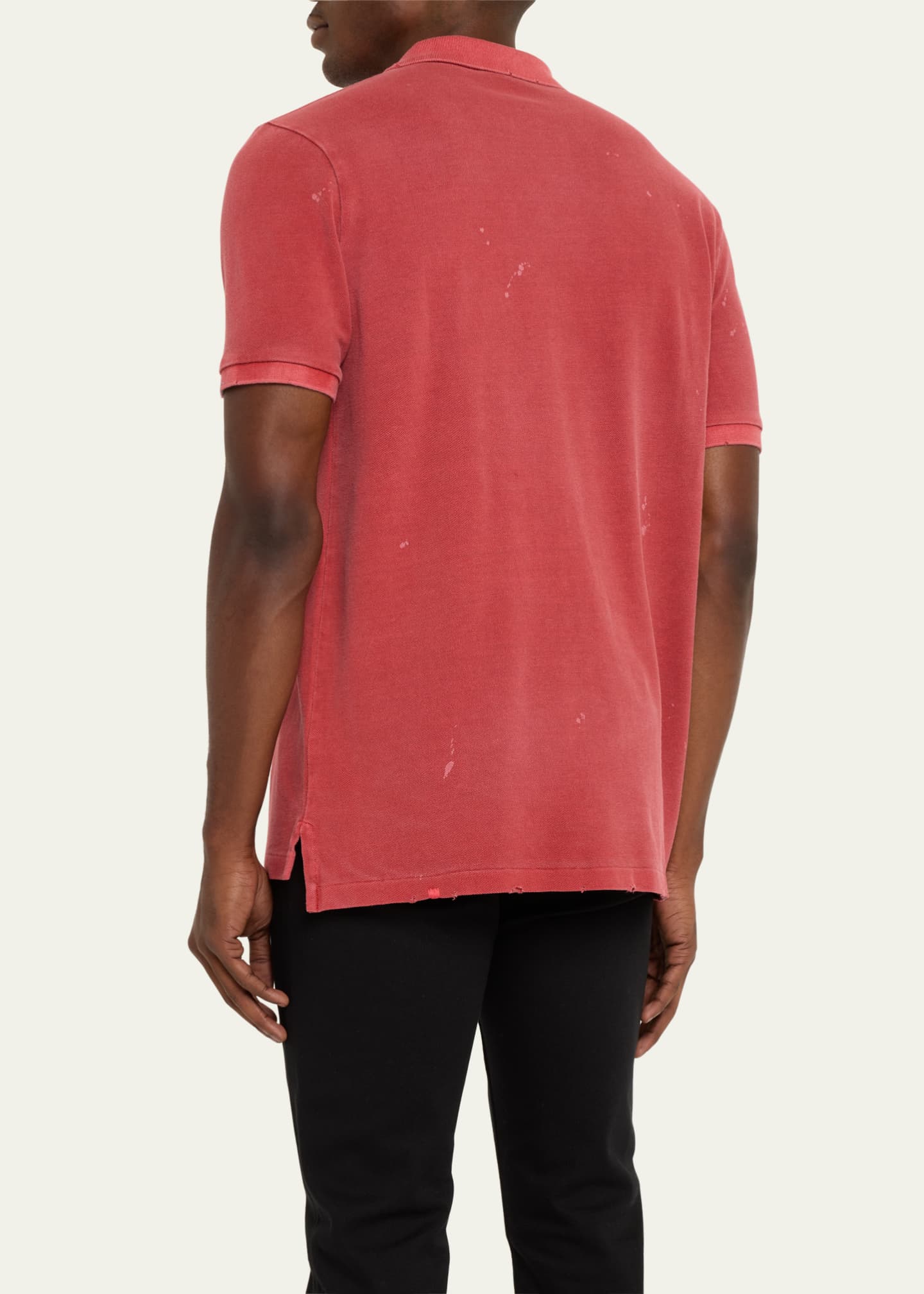 Polo Ralph Lauren Men's Weathered Polo Shirt Image 3 of 5