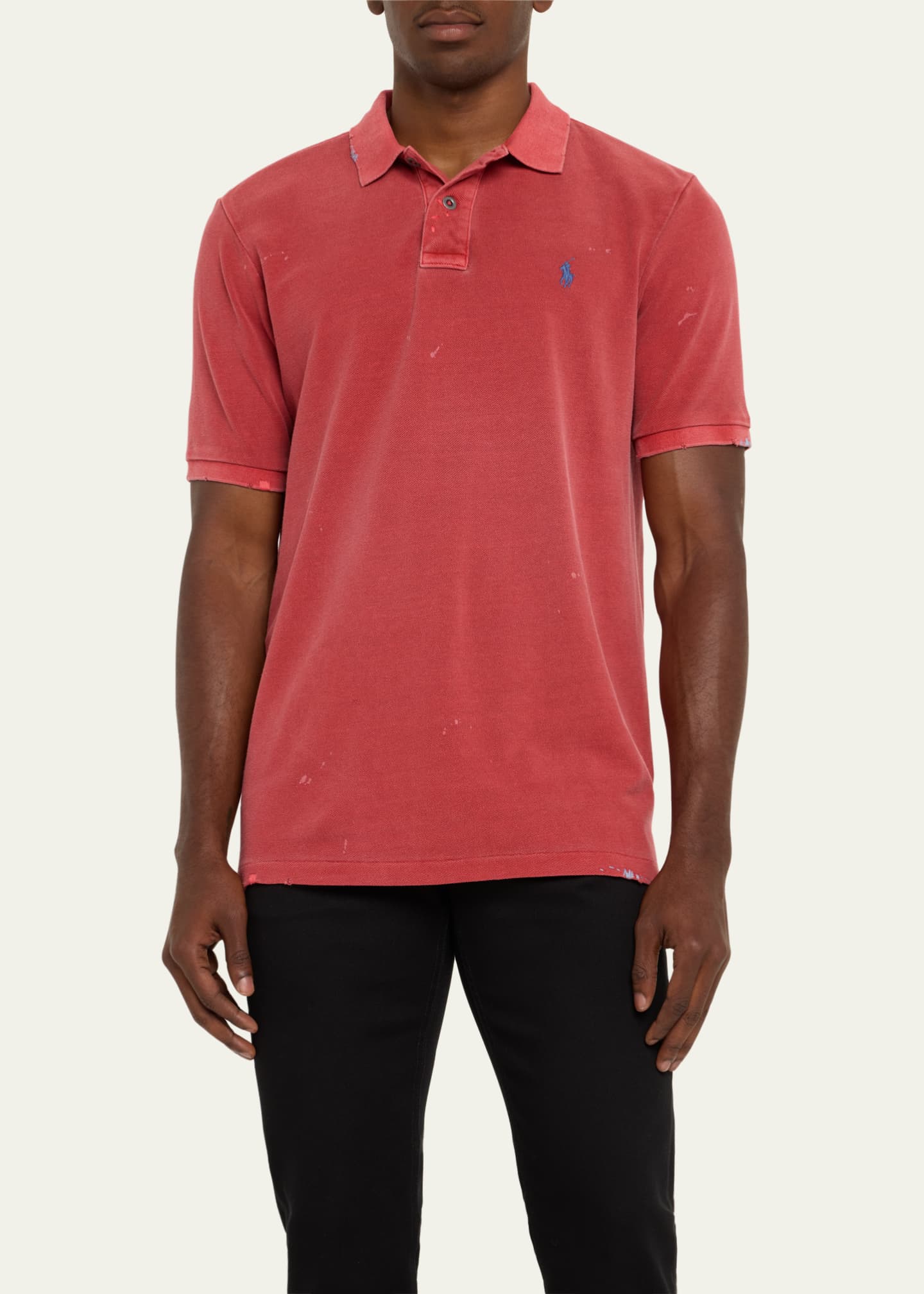 Polo Ralph Lauren Men's Weathered Polo Shirt Image 4 of 5