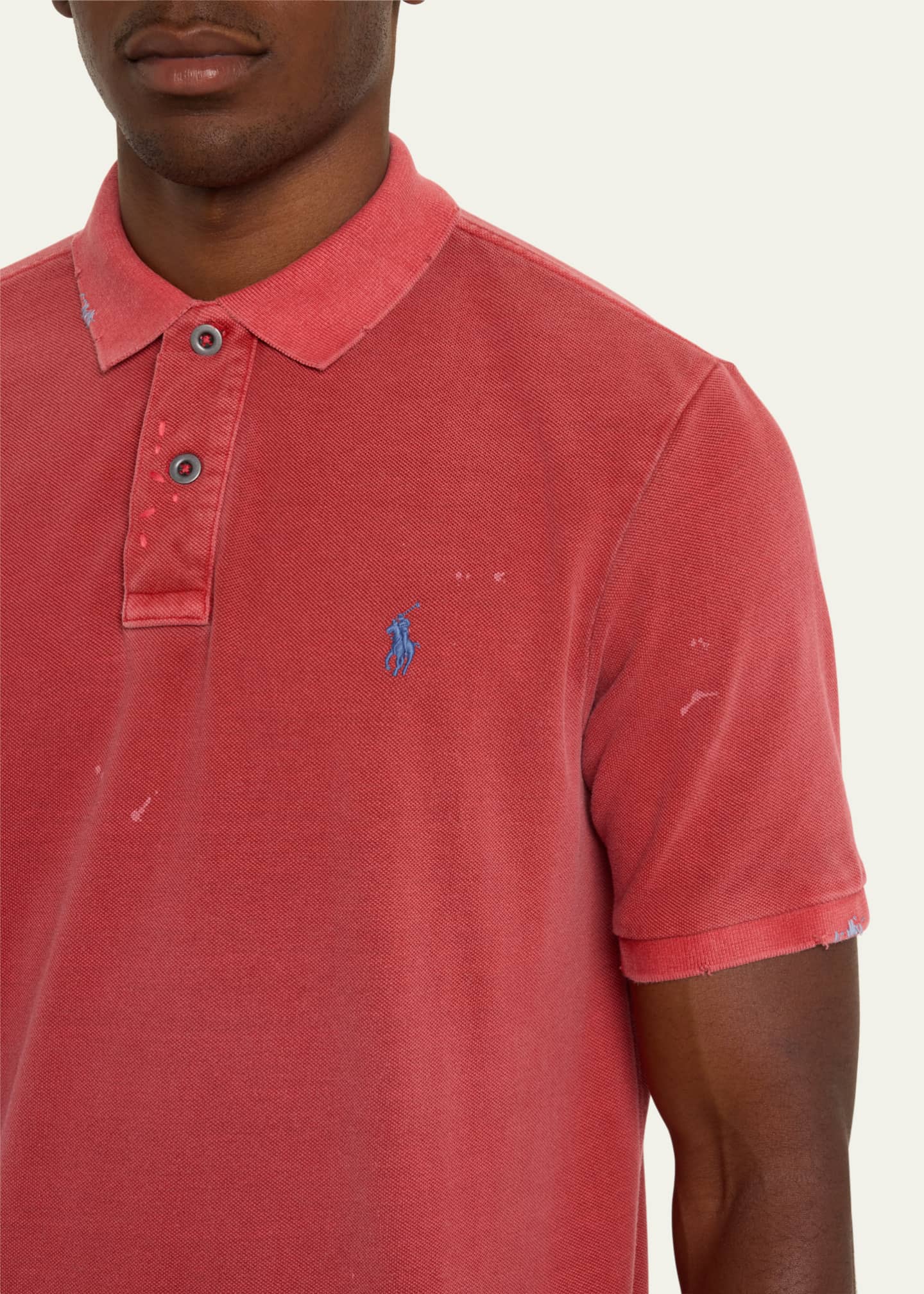 Polo Ralph Lauren Men's Weathered Polo Shirt Image 5 of 5