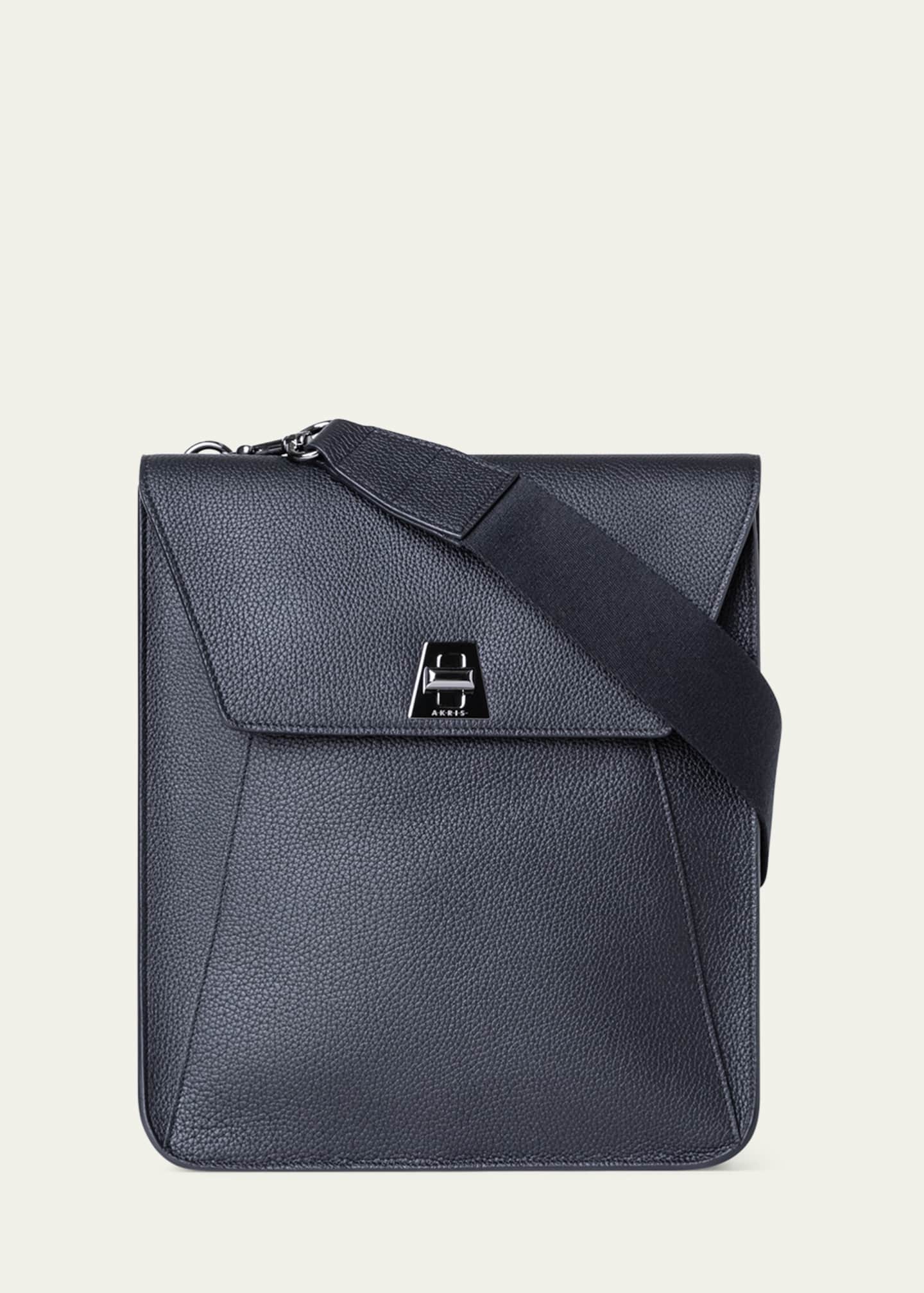 Akris Anouk Medium Flap Leather Messenger Bag Image 1 of 6