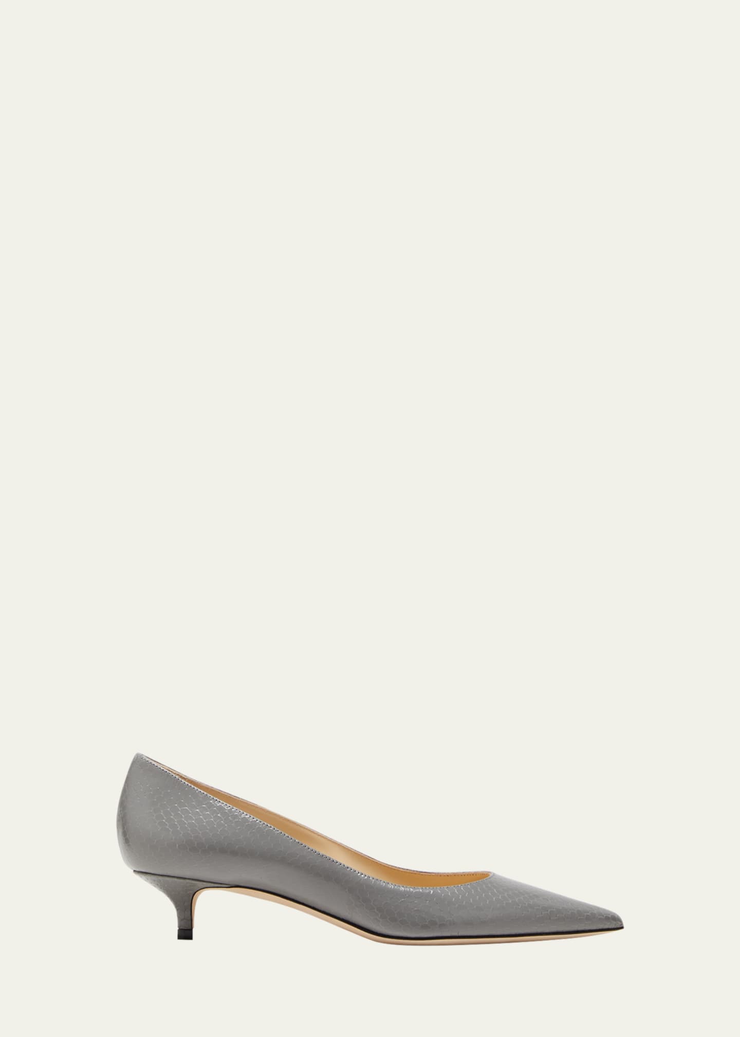 Jimmy choo kitten heel pumps new arrivals