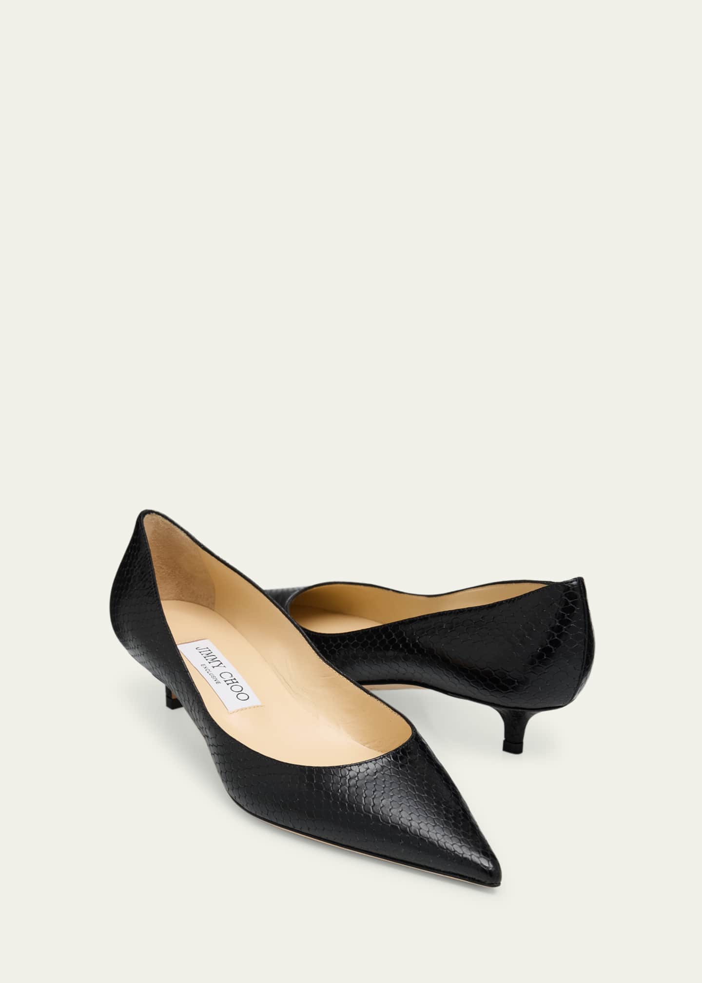JIMMY CHOO AMELIA ミュール Amelia | Black Calf Leather Pumps | JIMMY CHOO