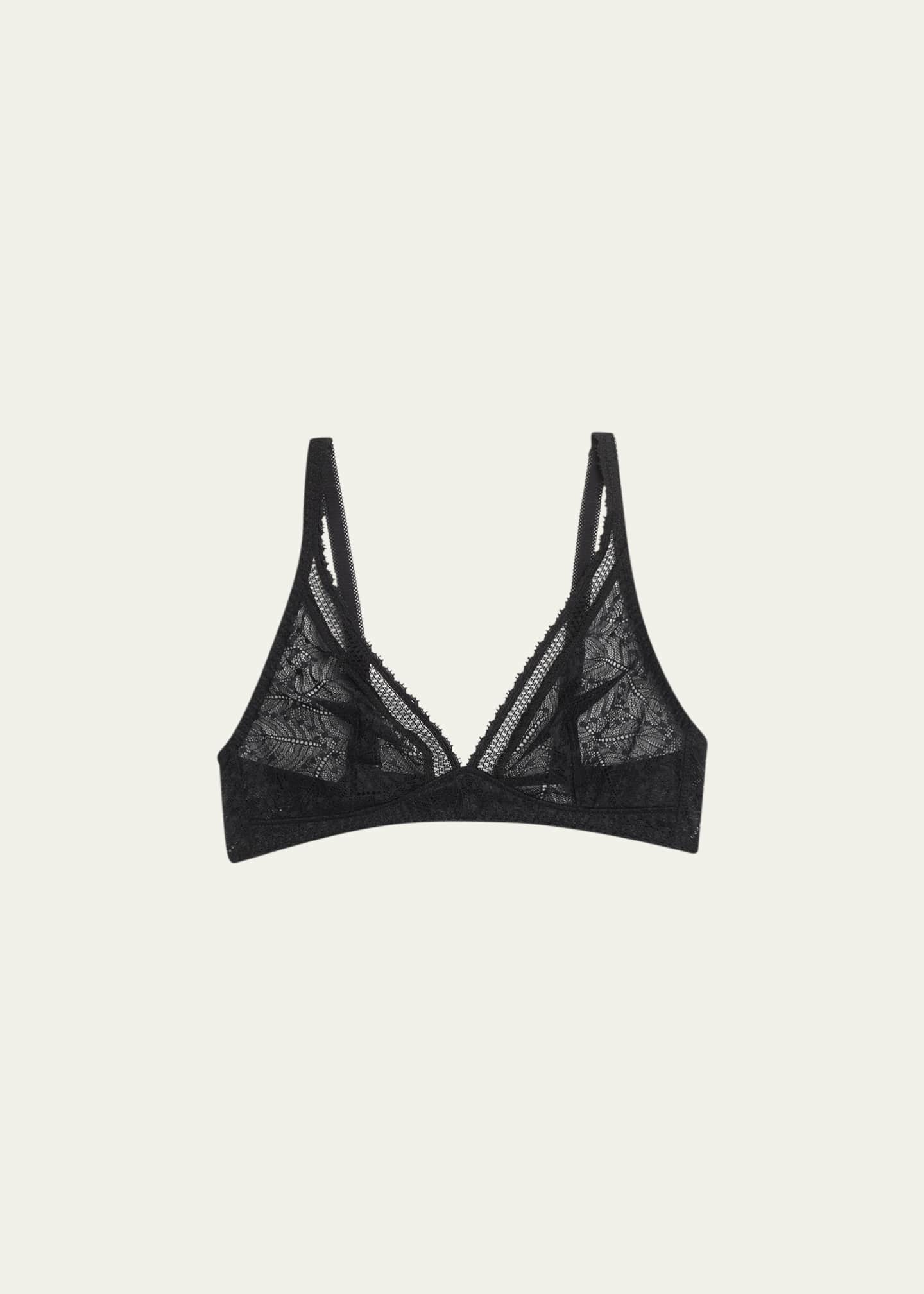 Simone Perele Comete Lace-Trim Tulle Bralette - Bergdorf Goodman