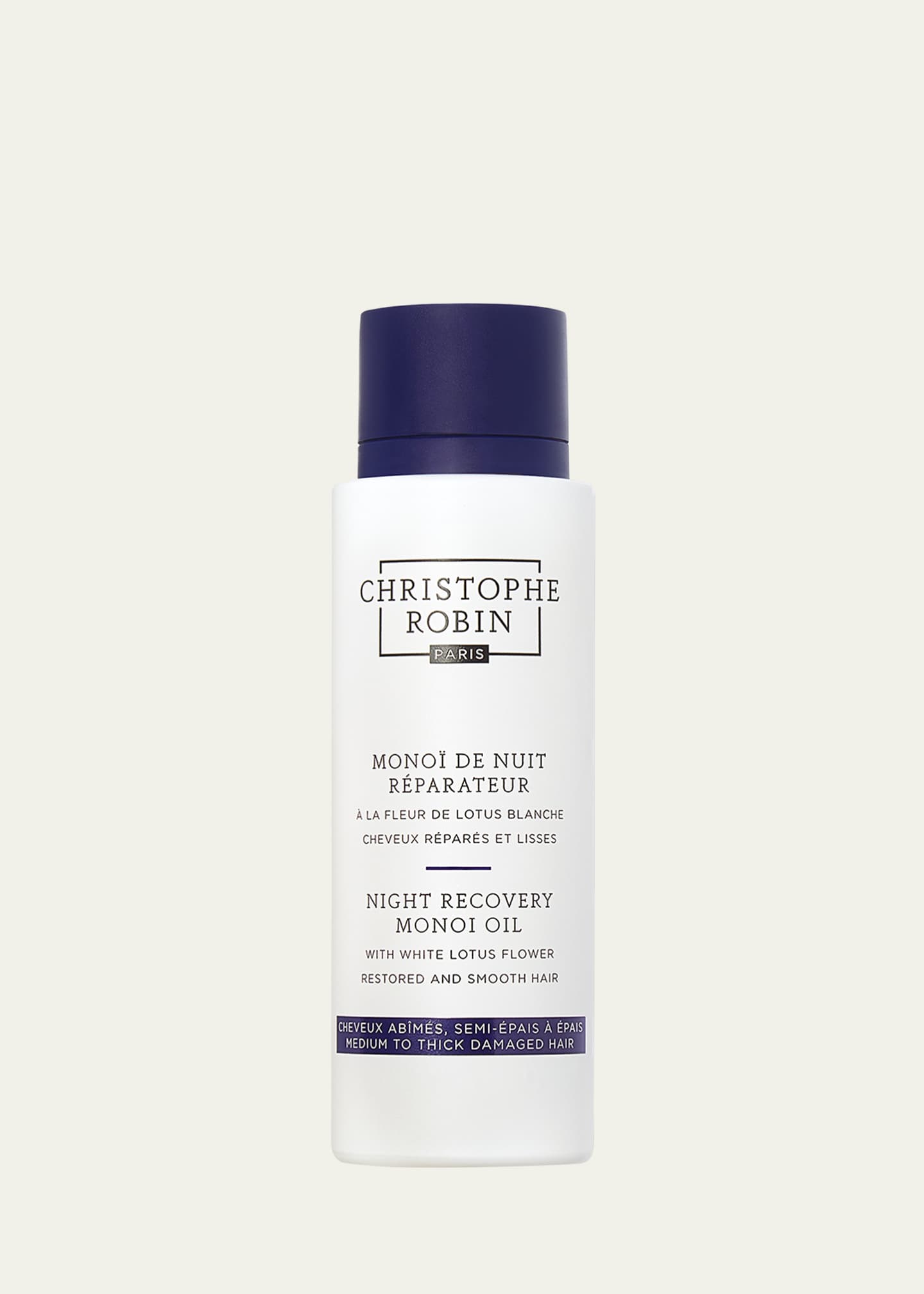Christophe Robin Night Recovery Monoi Oil, 3.2 oz. Image 1 of 2