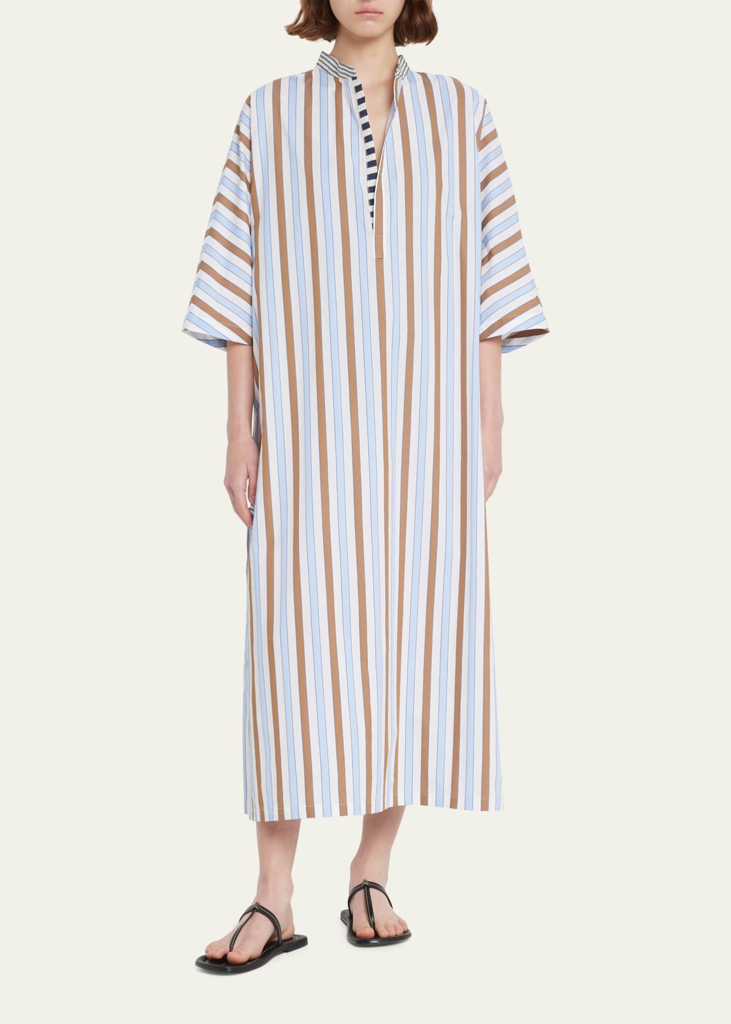 The Salting Max Striped Caftan Maxi Dress Bergdorf Goodman