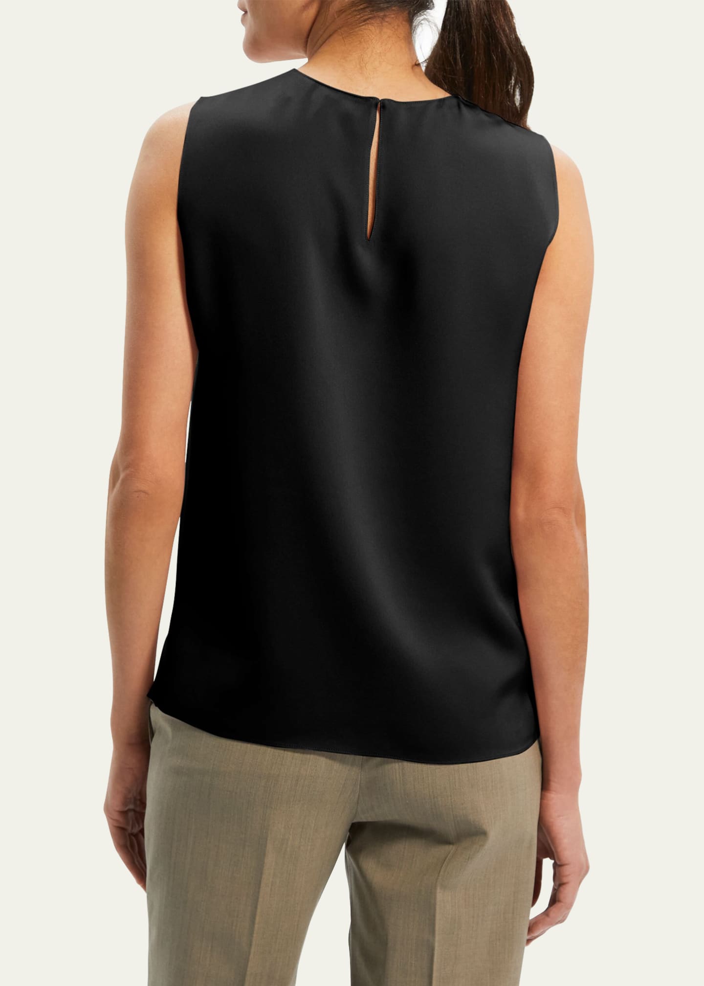 Theory Official Site | Silk Combo Slip Top