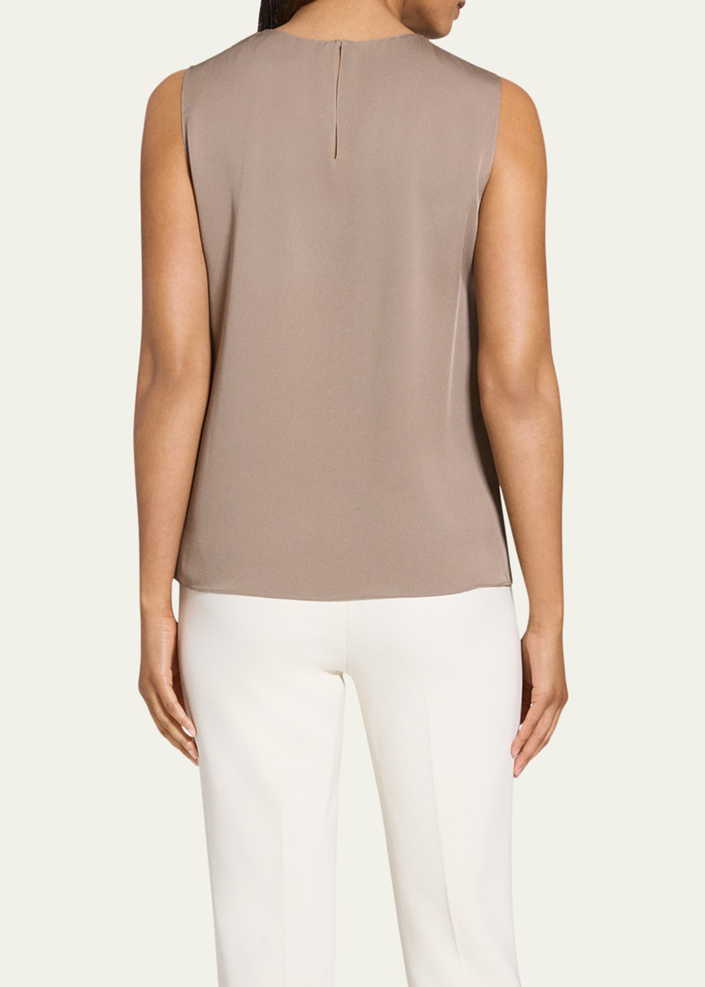 Theory Silk Straight Shell Top Image 3 of 5