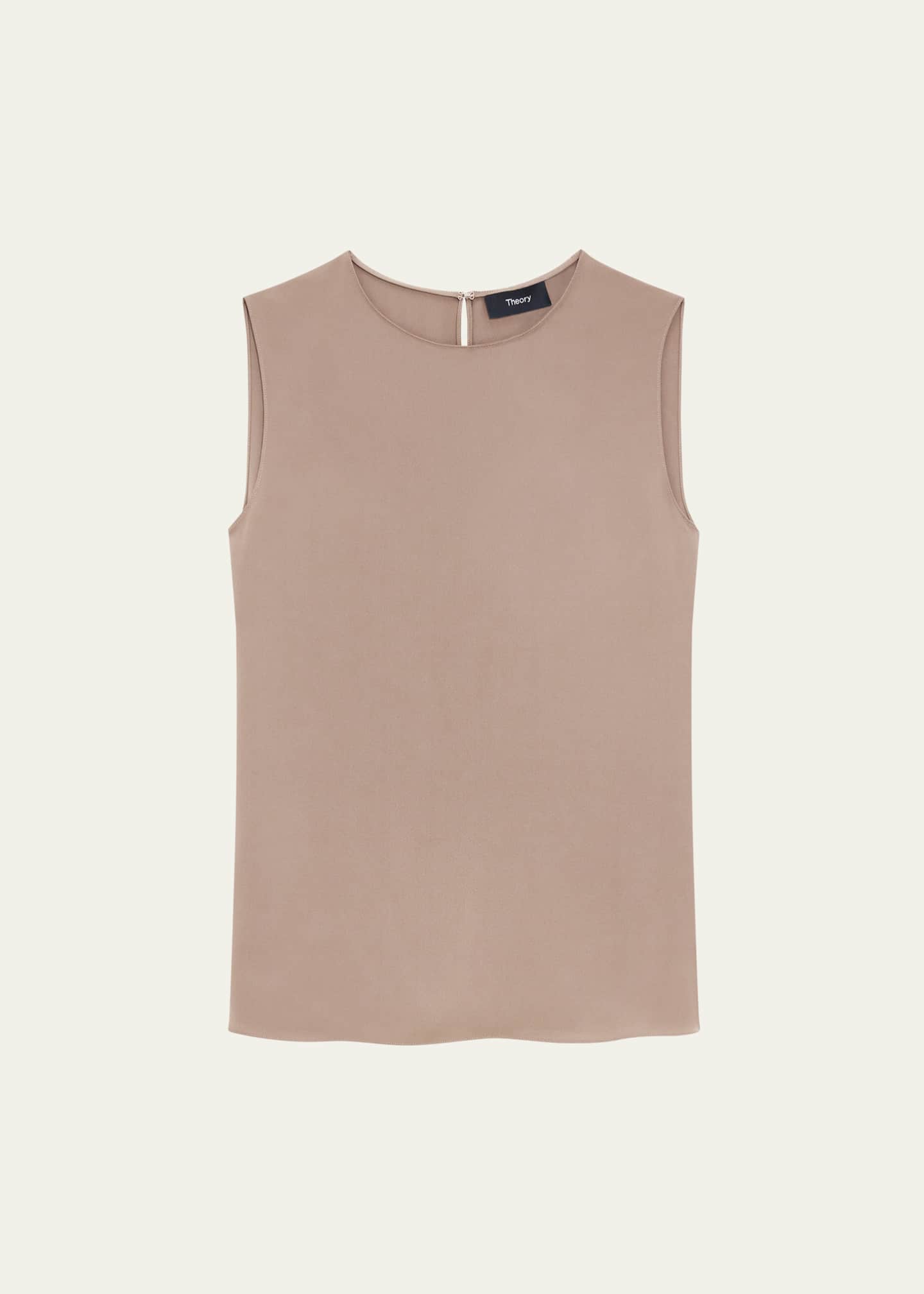 Theory Silk Straight Shell Top Image 1 of 5