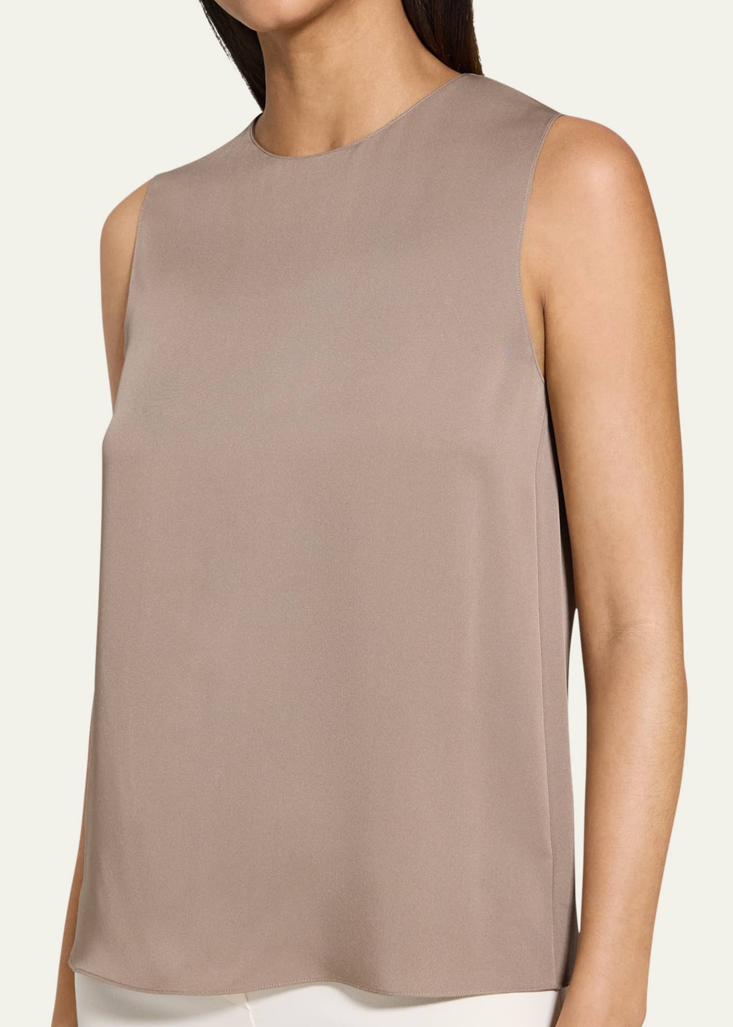 Theory Silk Straight Shell Top Image 5 of 5