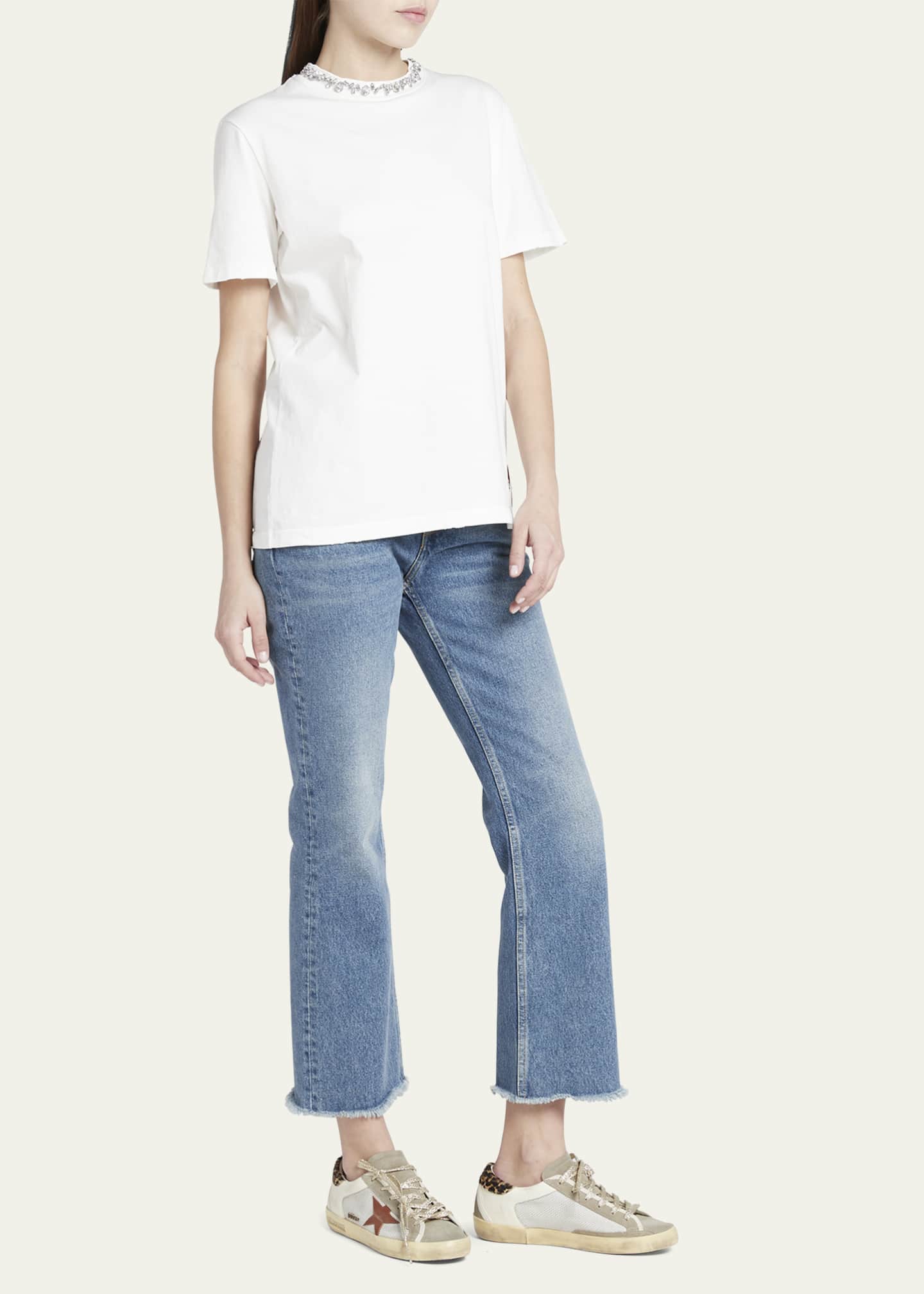 Superstar Leather Net Low-Top Sneakers