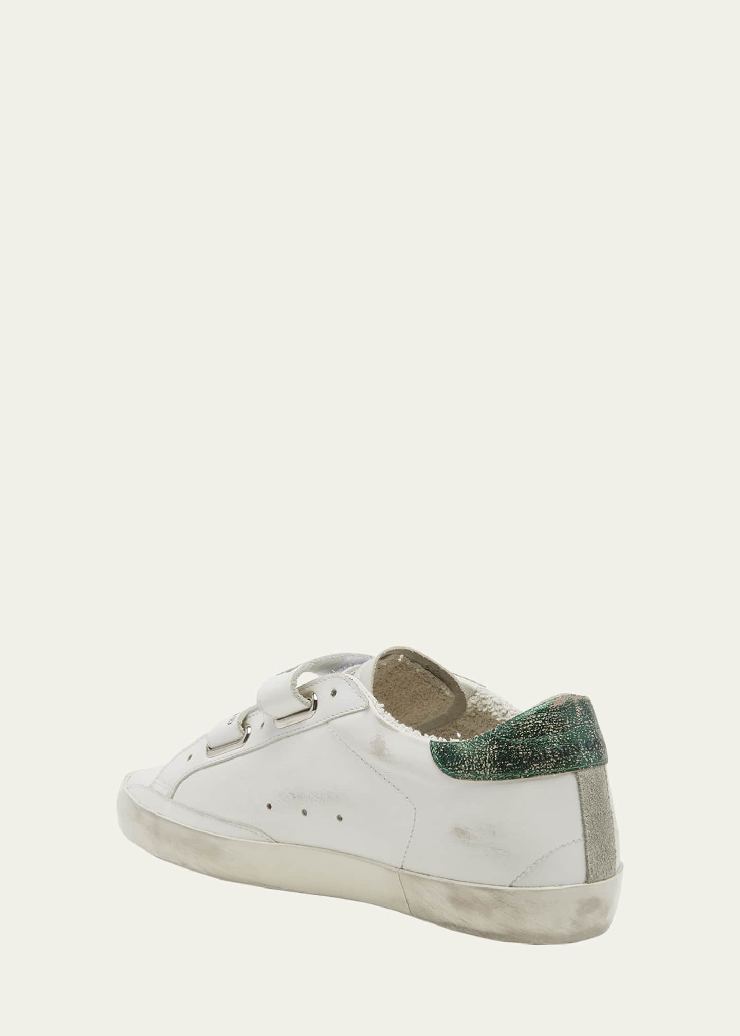 Golden Goose Old School Dual-Grip Leather Sneakers Image 4 of 5