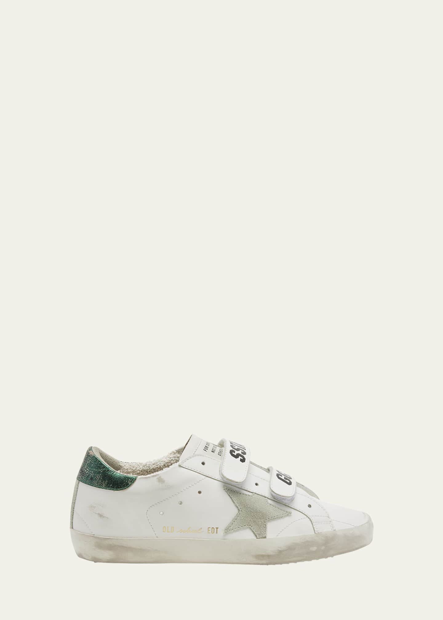 Golden Goose Old School Dual-Grip Leather Sneakers Image 1 of 5
