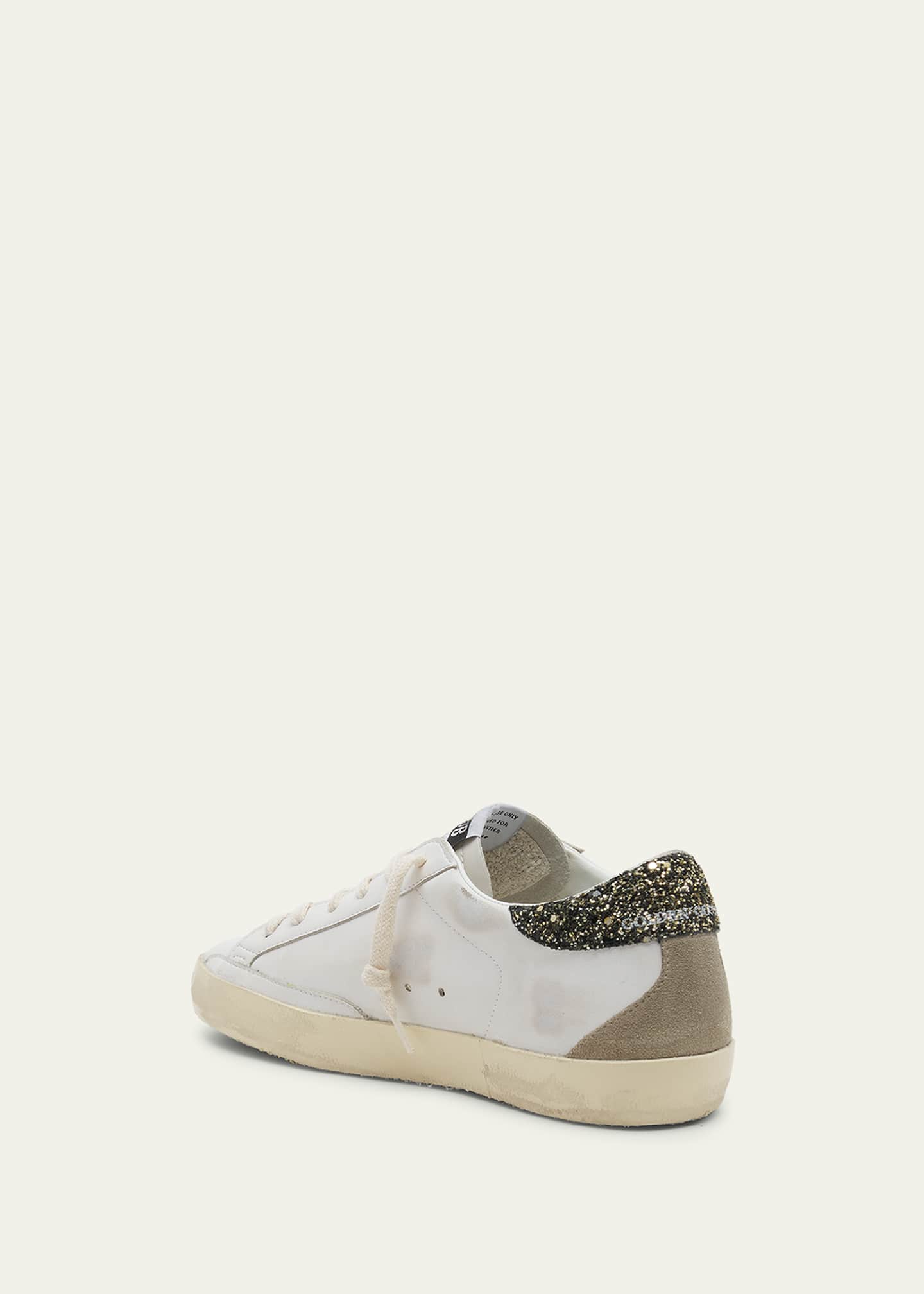 Golden Goose Superstar Mixed Leather Low-Top Sneakers Image 4 of 5