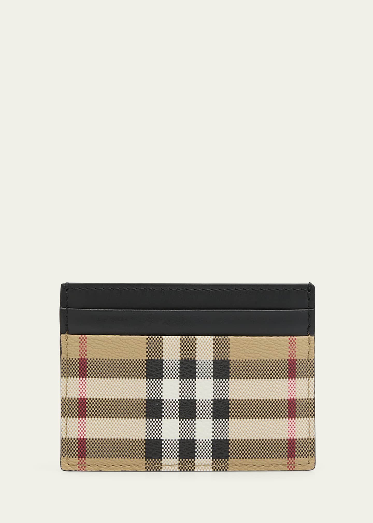 burberry leather card case