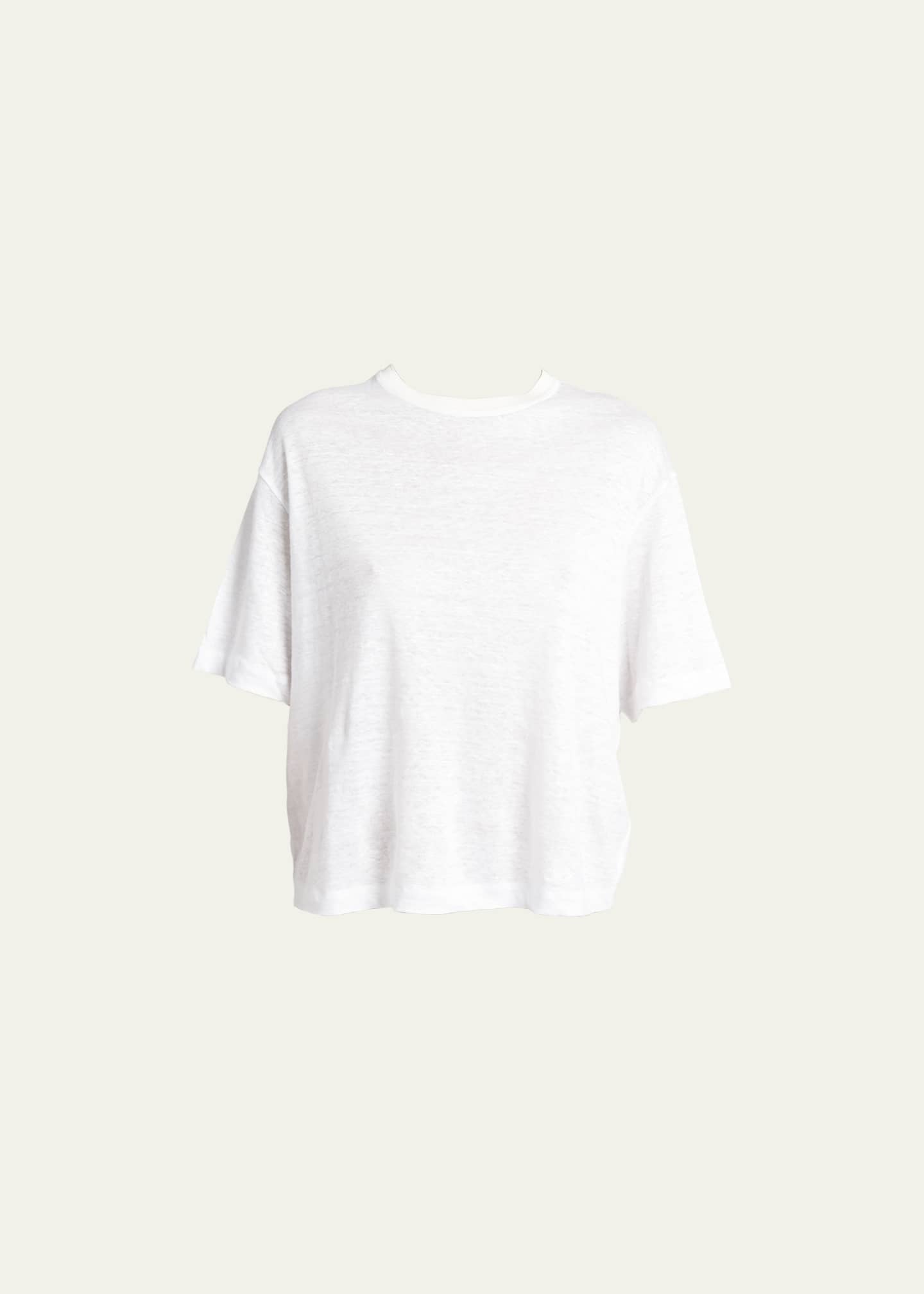 Loro Piana Gargano Linen TShirt Bergdorf Goodman