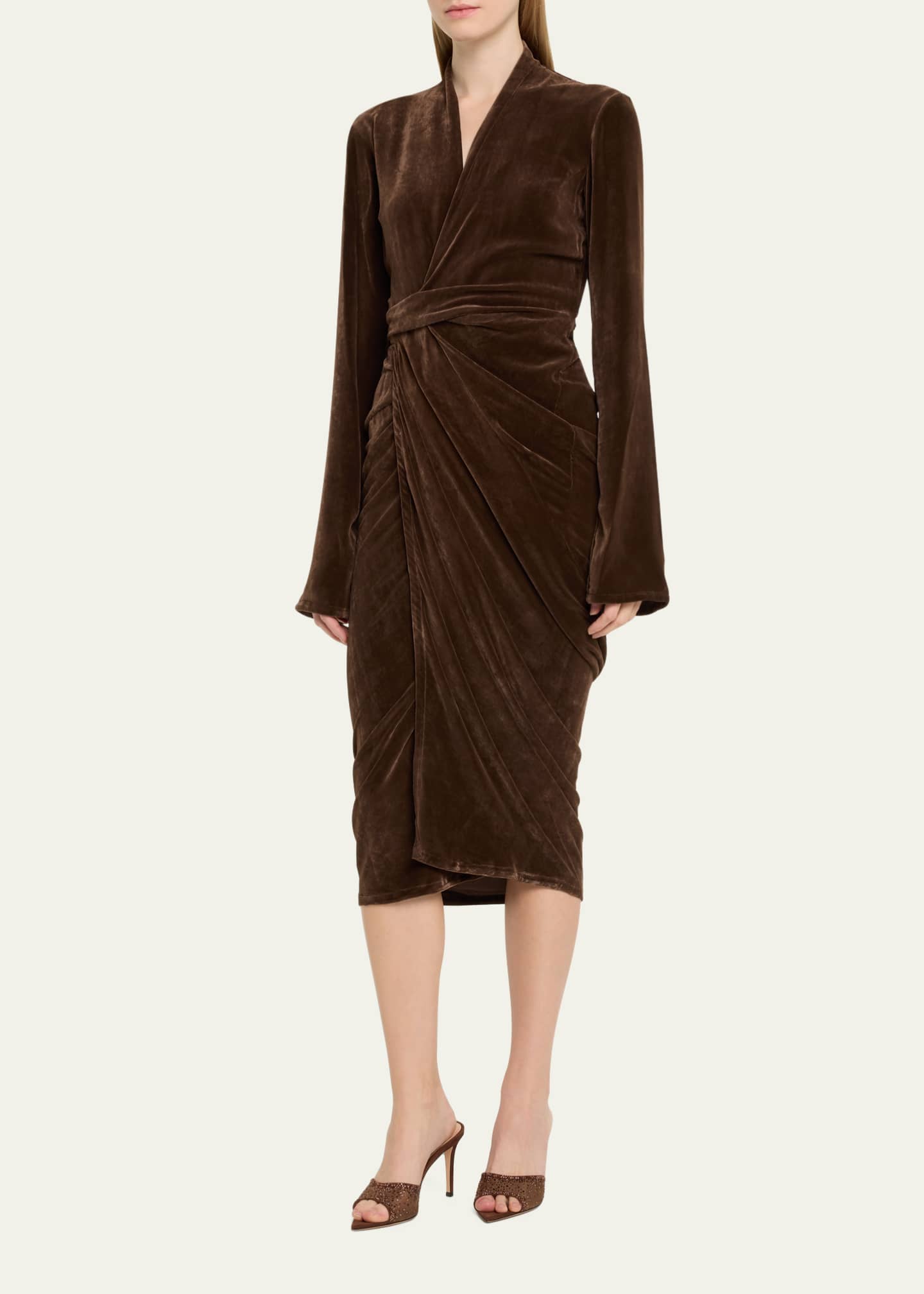 Gianvito Rossi Rania Mules 85 - Bergdorf Goodman