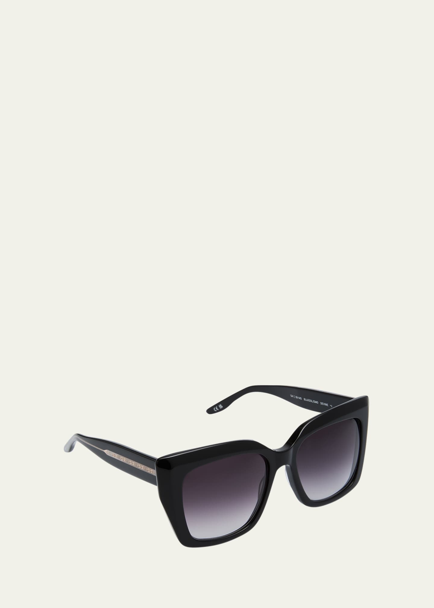 Barton Perreira Devine Square Acetate & Titanium Sunglasses Image 2 of 5