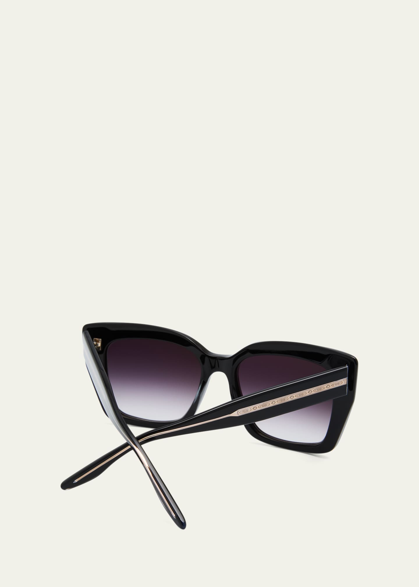 Barton Perreira Devine Square Acetate & Titanium Sunglasses Image 5 of 5