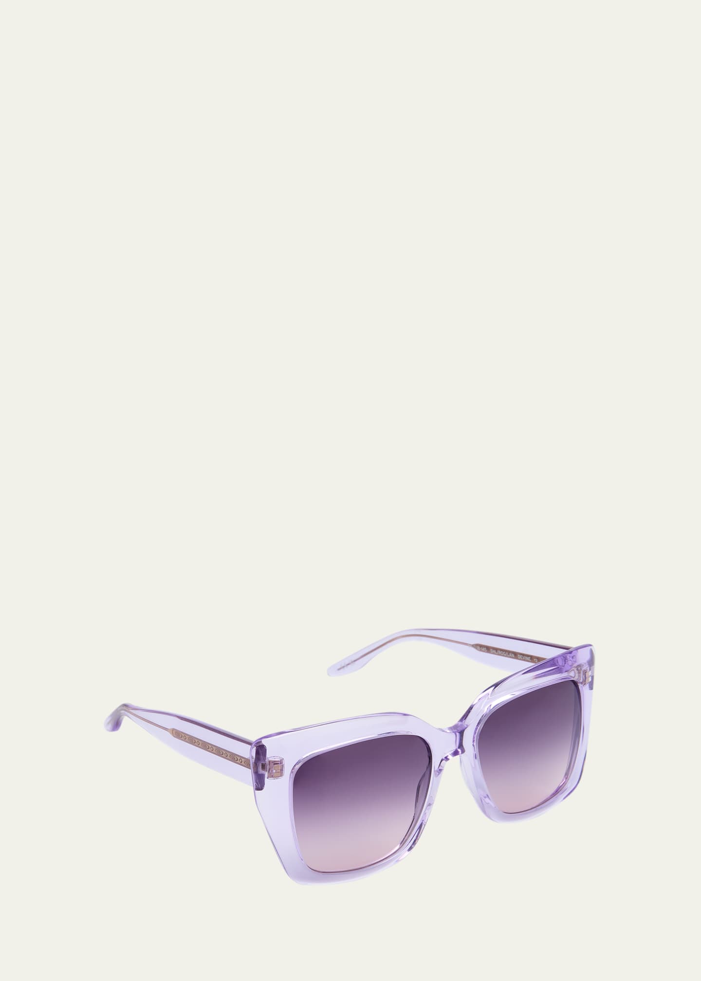 Barton Perreira Devine Square Acetate & Titanium Sunglasses Image 2 of 4