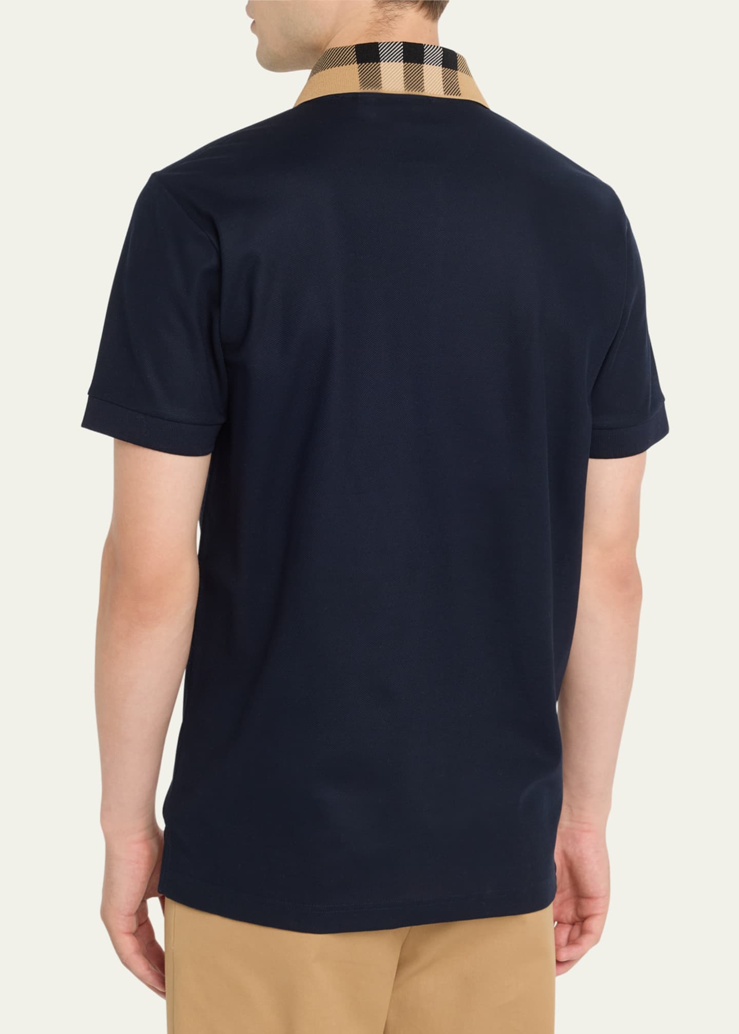 Burberry navy polo sale