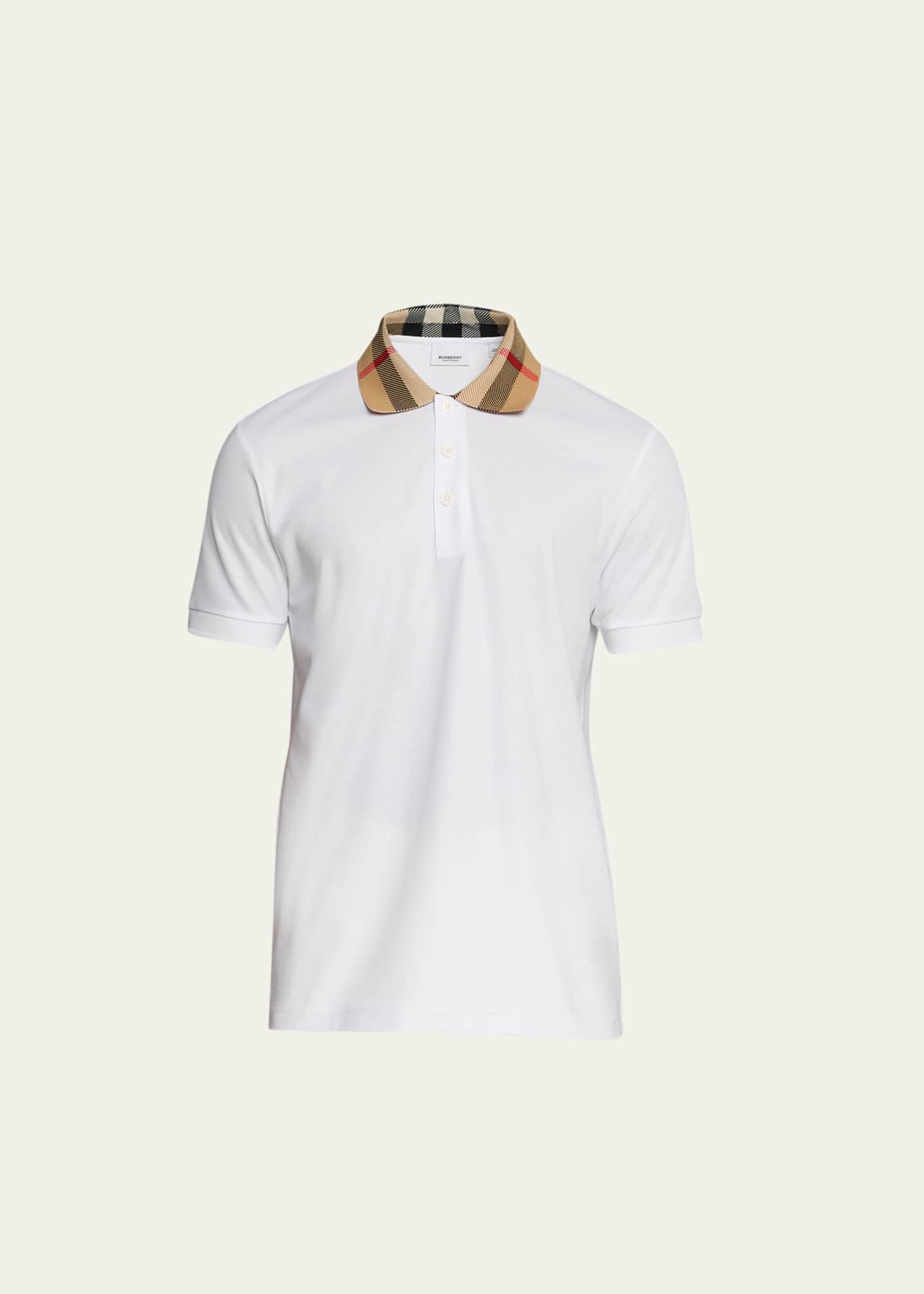 Burberry collar shirt men deals