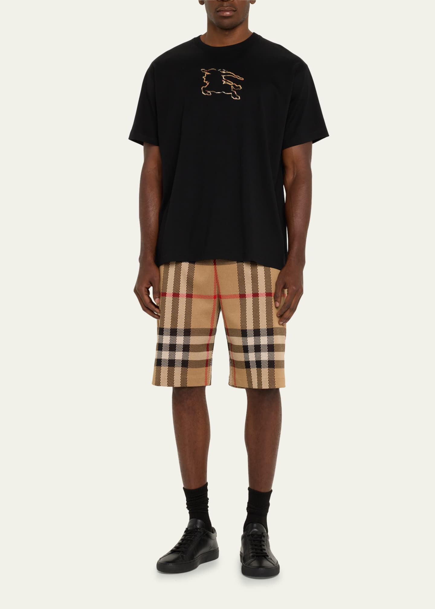 Burberry Men s Large EKD Crew T Shirt Bergdorf Goodman