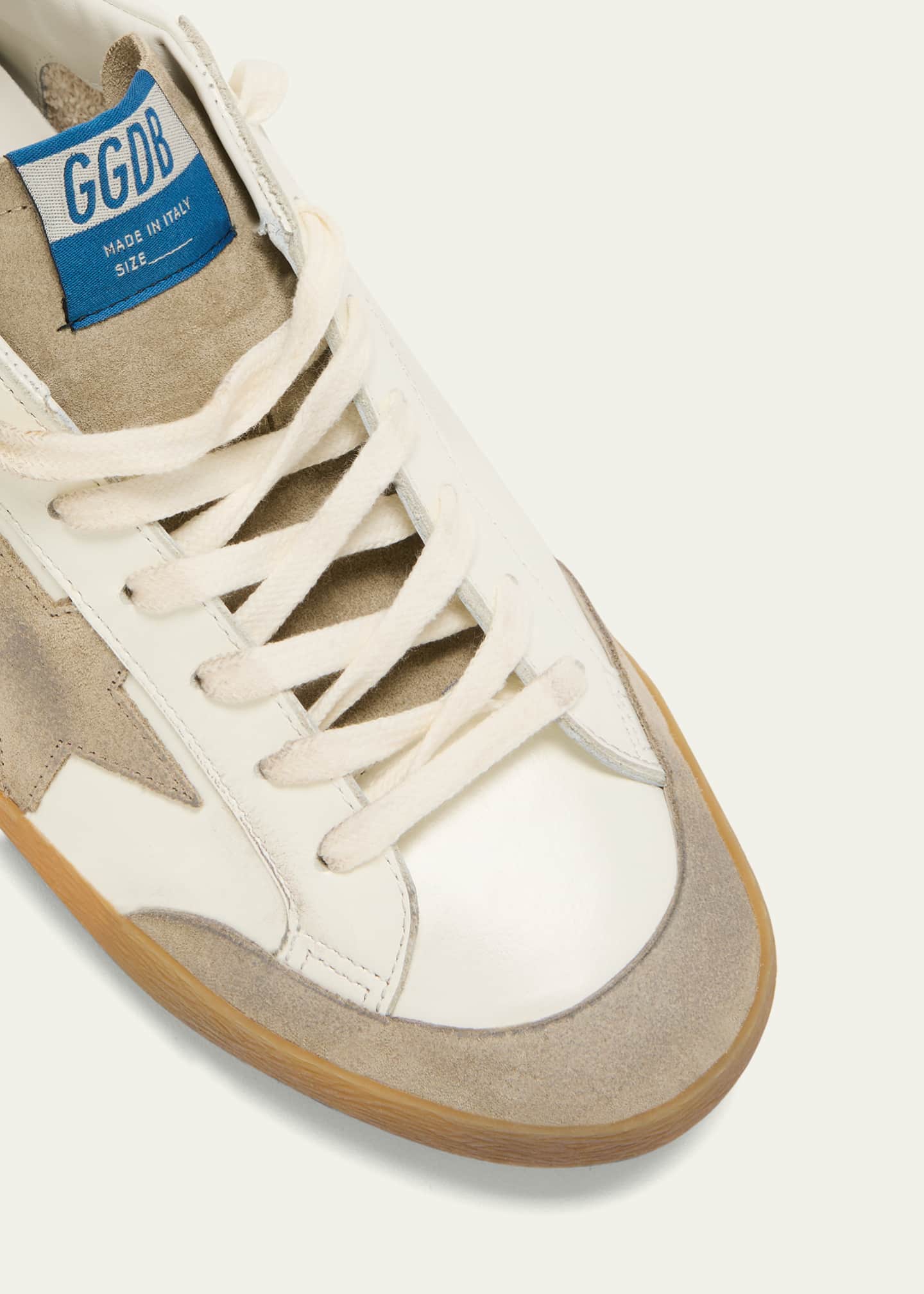 super star penstar sneakers in black mesh and leather