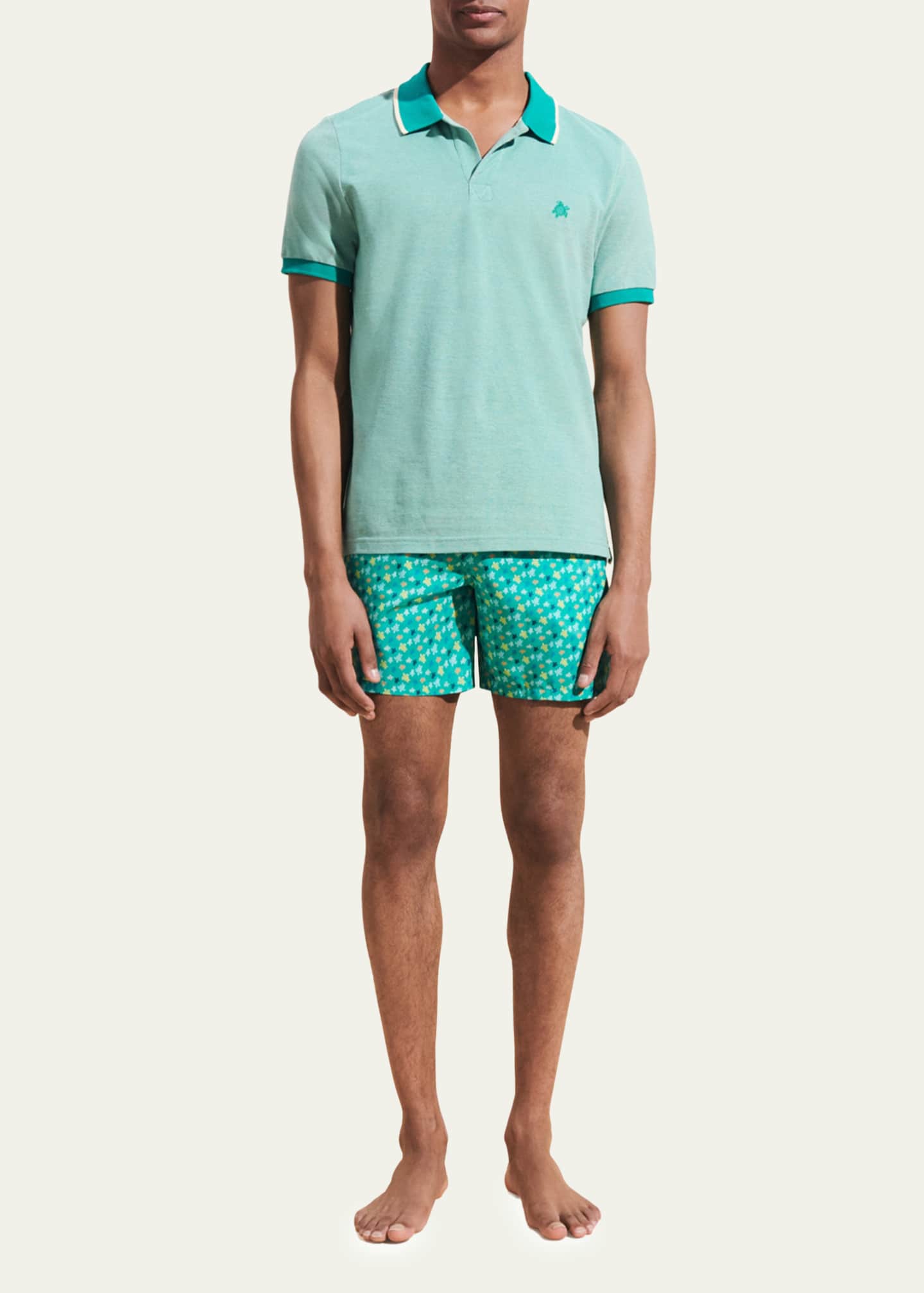 Vilebrequin Men's Pique Changeant Polo Shirt Image 2 of 4