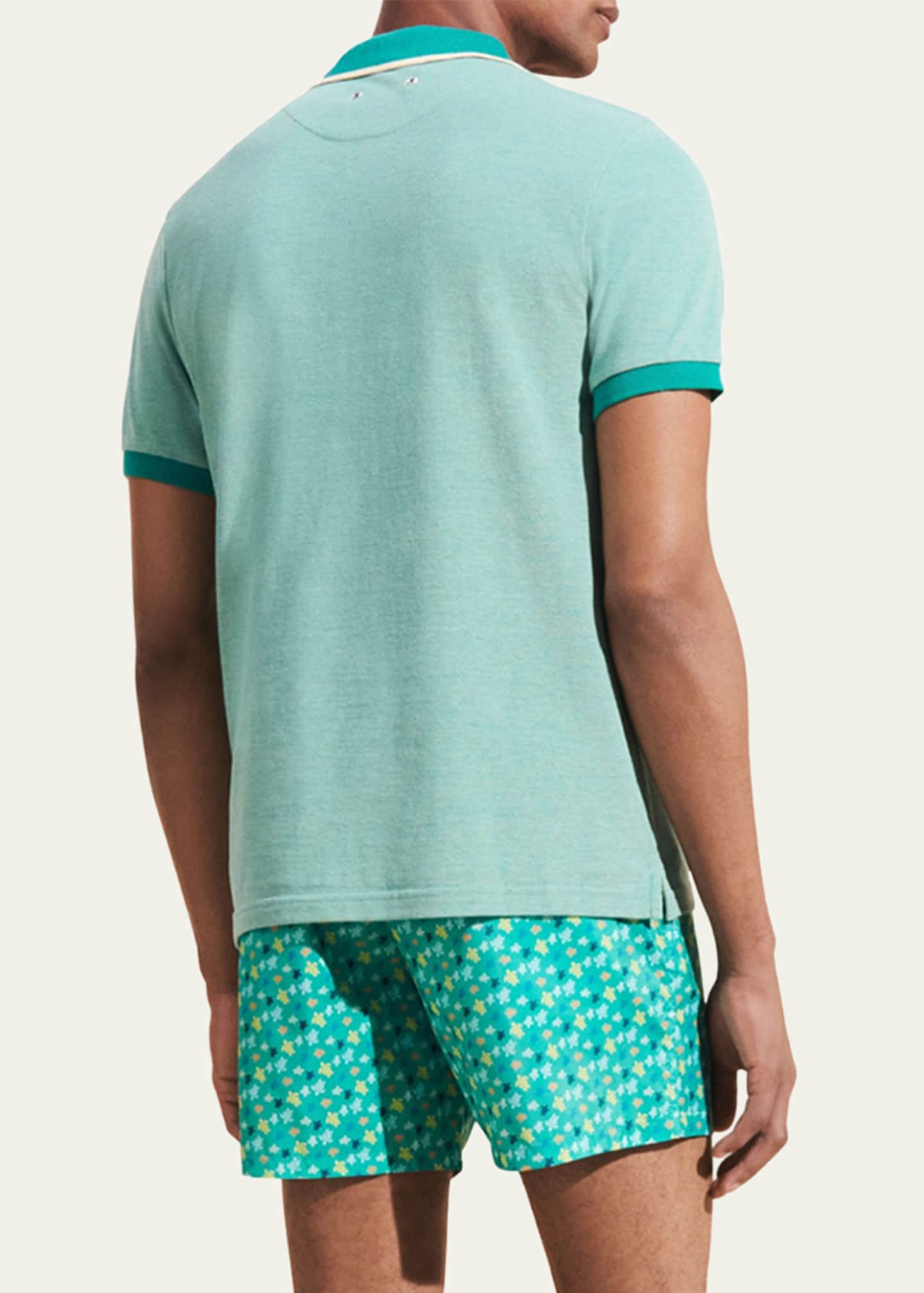 Vilebrequin Men's Pique Changeant Polo Shirt Image 3 of 4