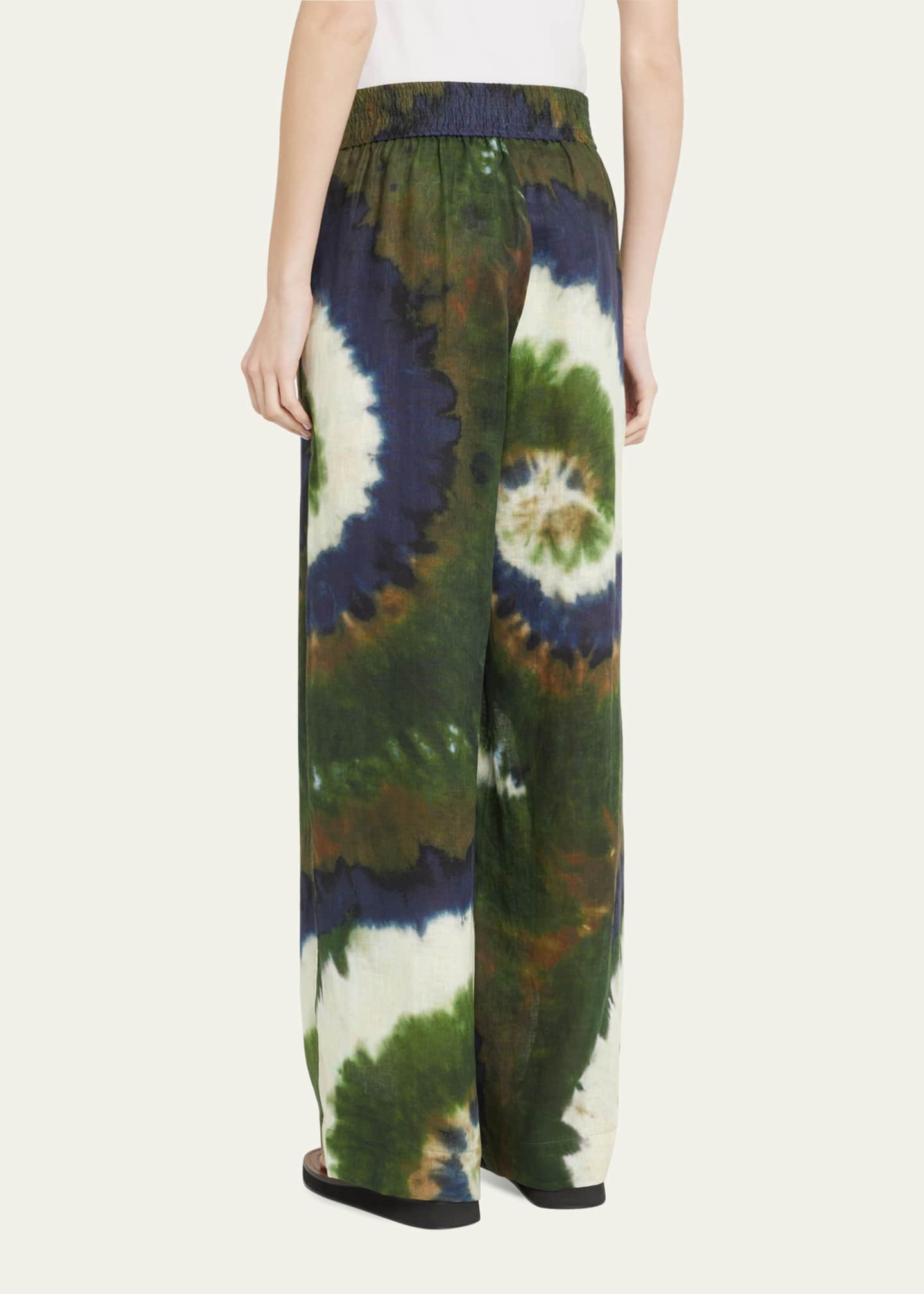 FRAME TieDye Lounge Pants Bergdorf Goodman