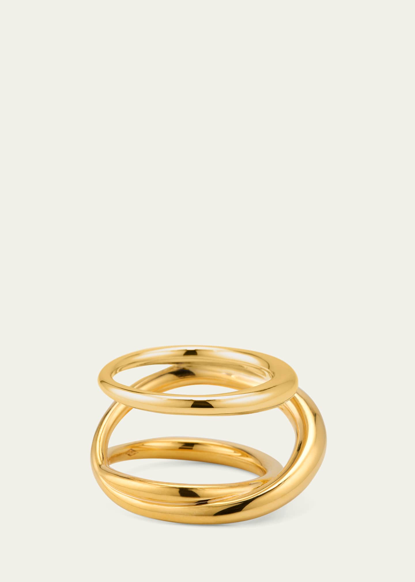 Charlotte Chesnais Two-Tone Bague Triplet Ring Image 3 of 4