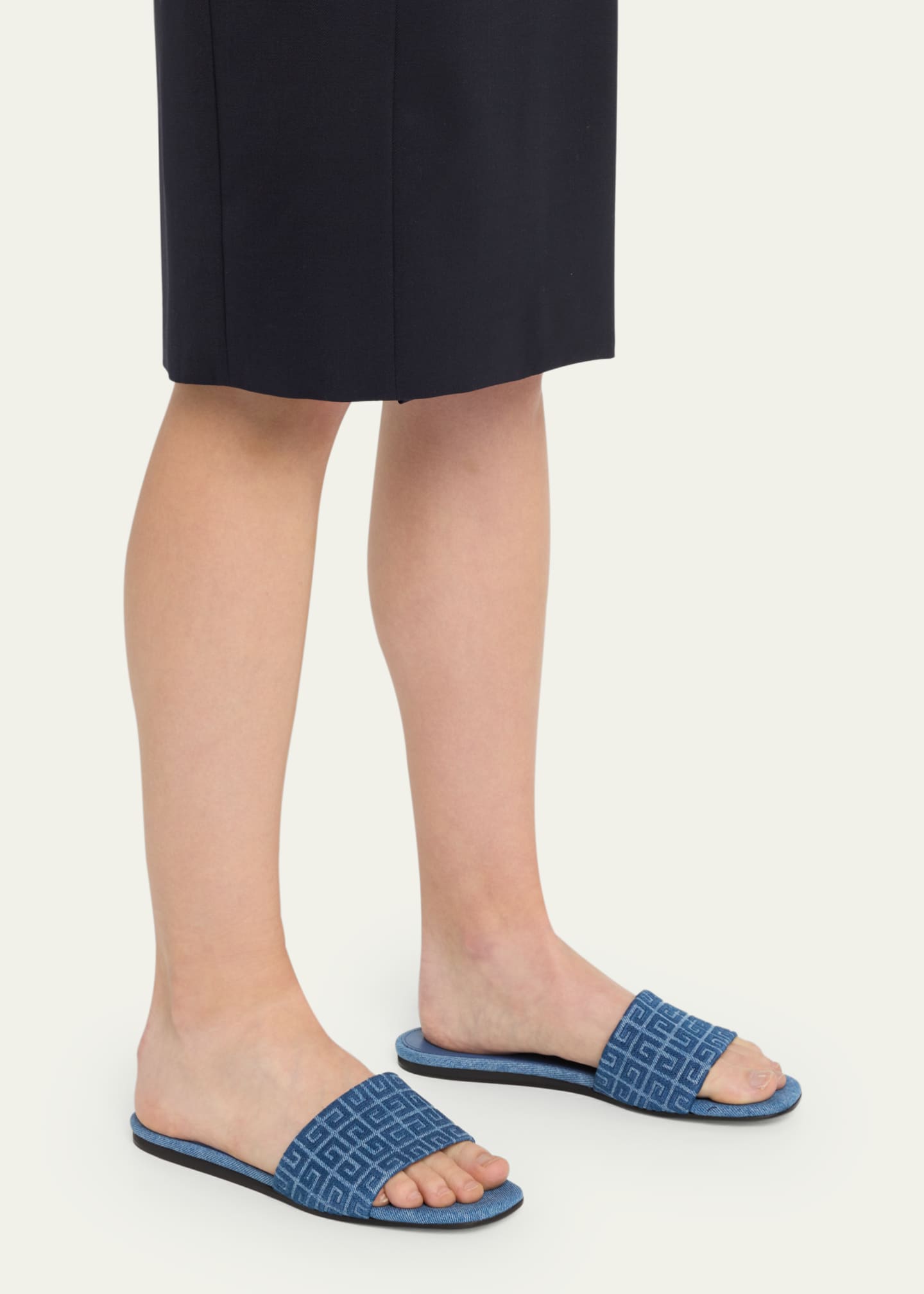 Givenchy 4g jacquard slides clearance