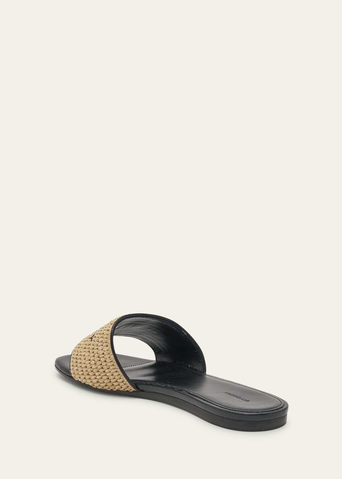Givenchy 4G Logo Raffia Flat Sandals