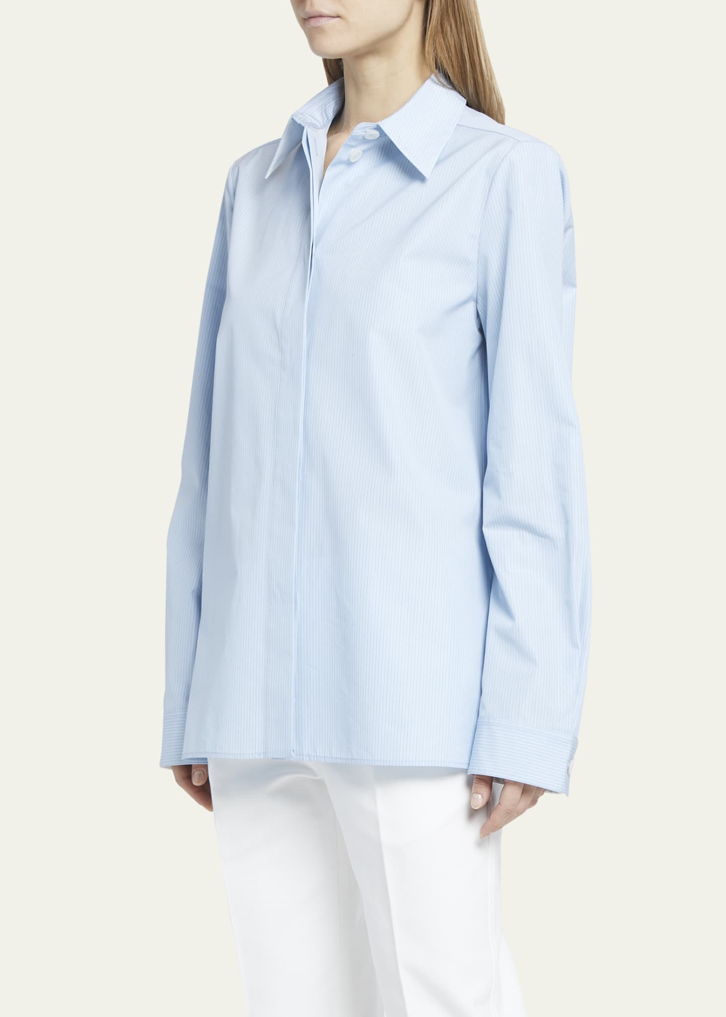 Jil Sander Monday Stripe Shirt Image 4 of 5