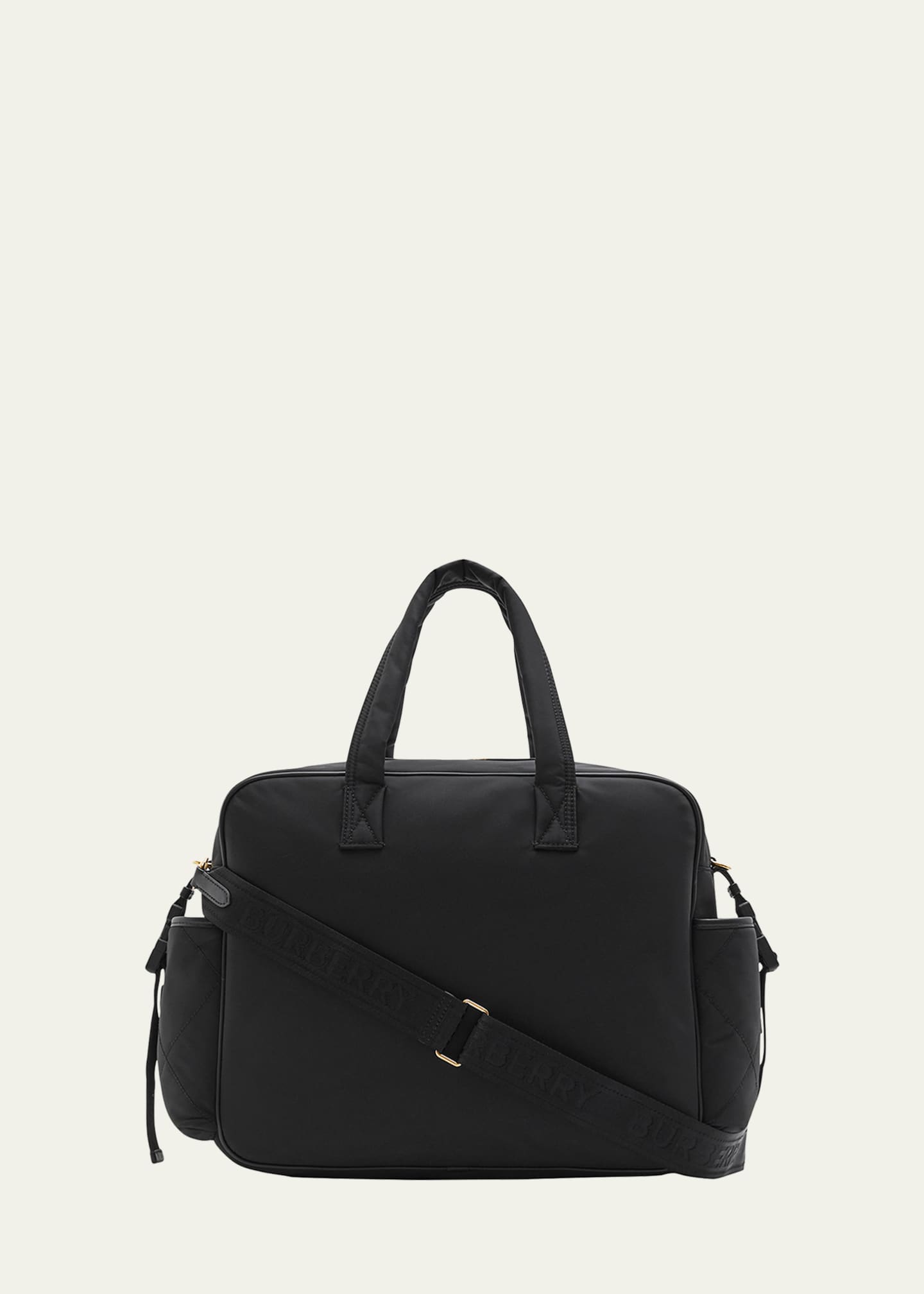 Burberry Kids Black Diaper Bag