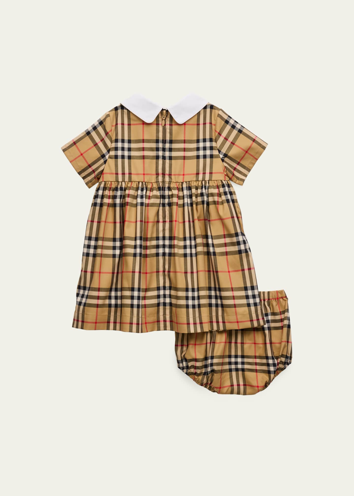 Burberry Girl's Geraldine CheckPrint Dress, Size Newborn18M